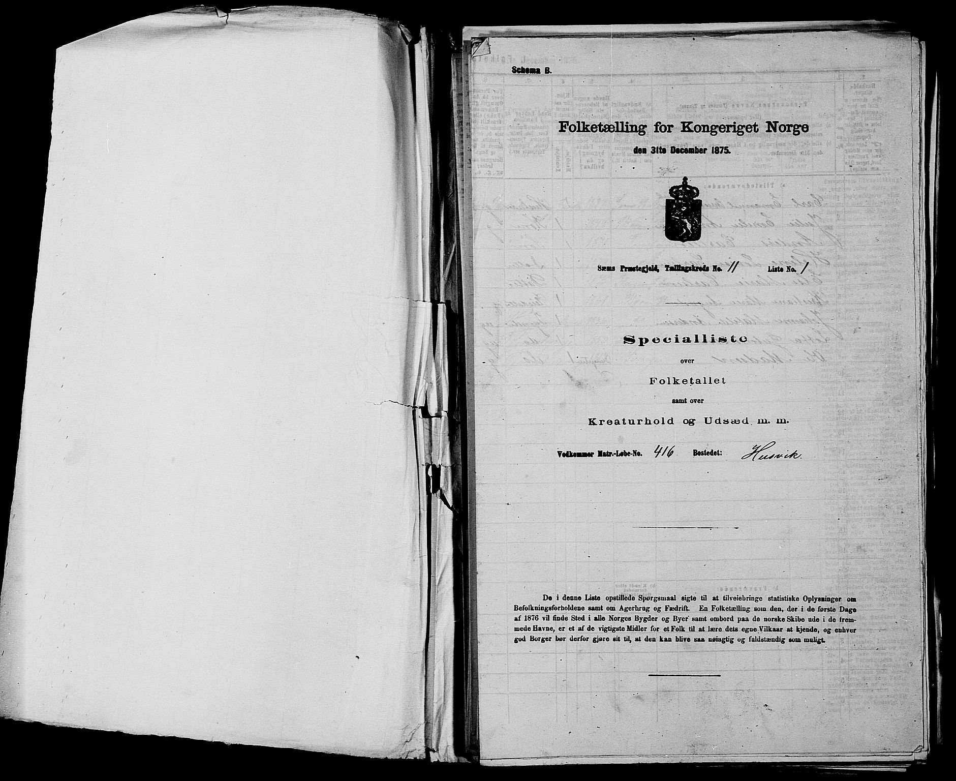 SAKO, 1875 census for 0721P Sem, 1875, p. 1963