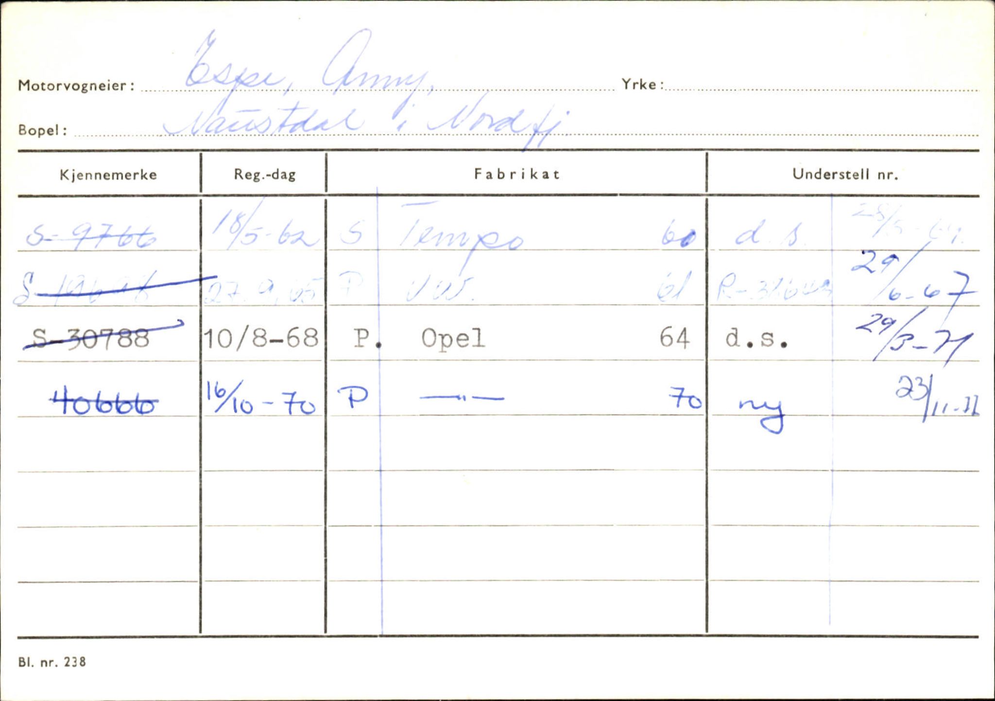 Statens vegvesen, Sogn og Fjordane vegkontor, SAB/A-5301/4/F/L0129: Eigarregistrer Eid A-S, 1945-1975, p. 468