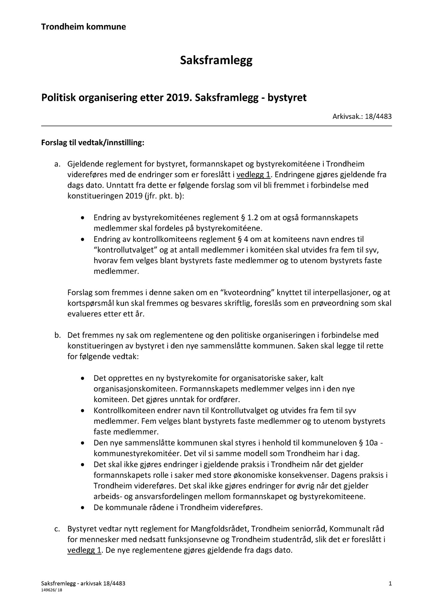 Klæbu Kommune, TRKO/KK/04-UO/L009: Utvalg for oppvekst - Møtedokumenter, 2018