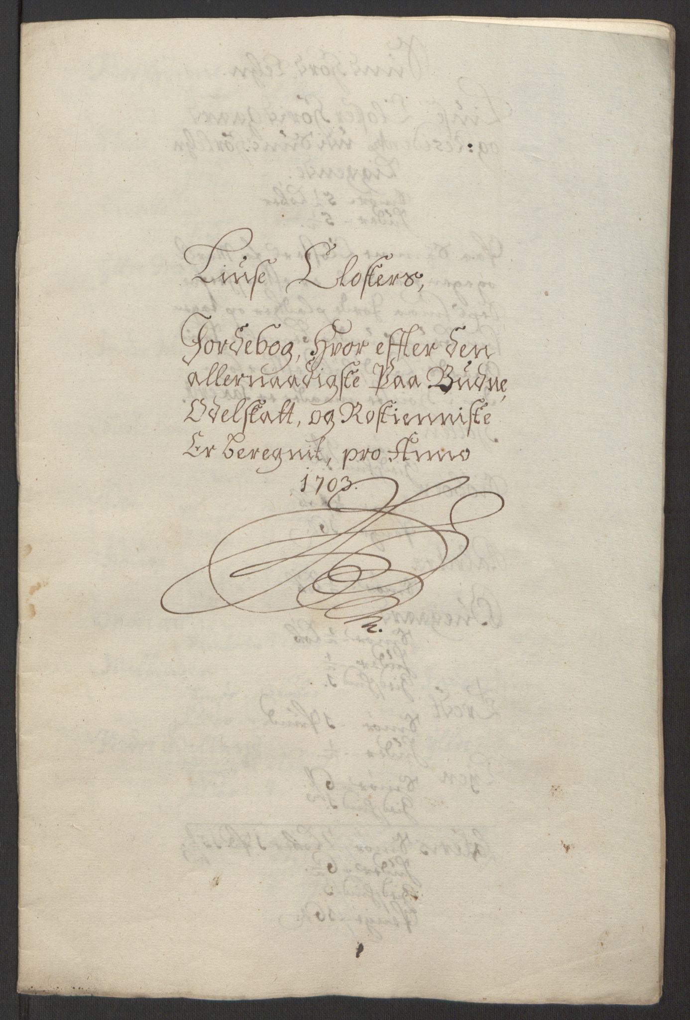 Rentekammeret inntil 1814, Reviderte regnskaper, Fogderegnskap, RA/EA-4092/R50/L3159: Fogderegnskap Lyse kloster, 1691-1709, p. 180