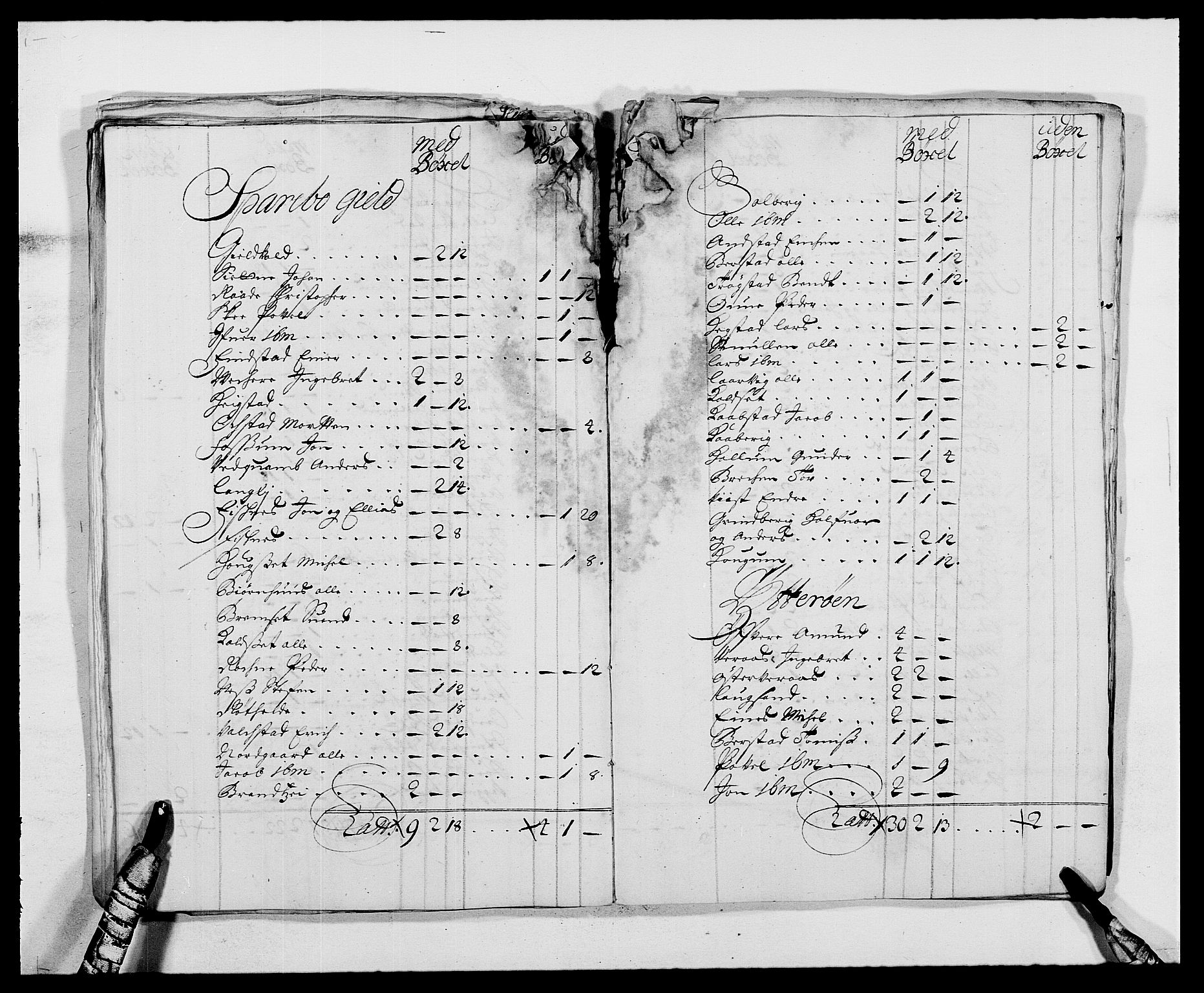 Rentekammeret inntil 1814, Reviderte regnskaper, Fogderegnskap, RA/EA-4092/R63/L4307: Fogderegnskap Inderøy, 1690-1691, p. 152
