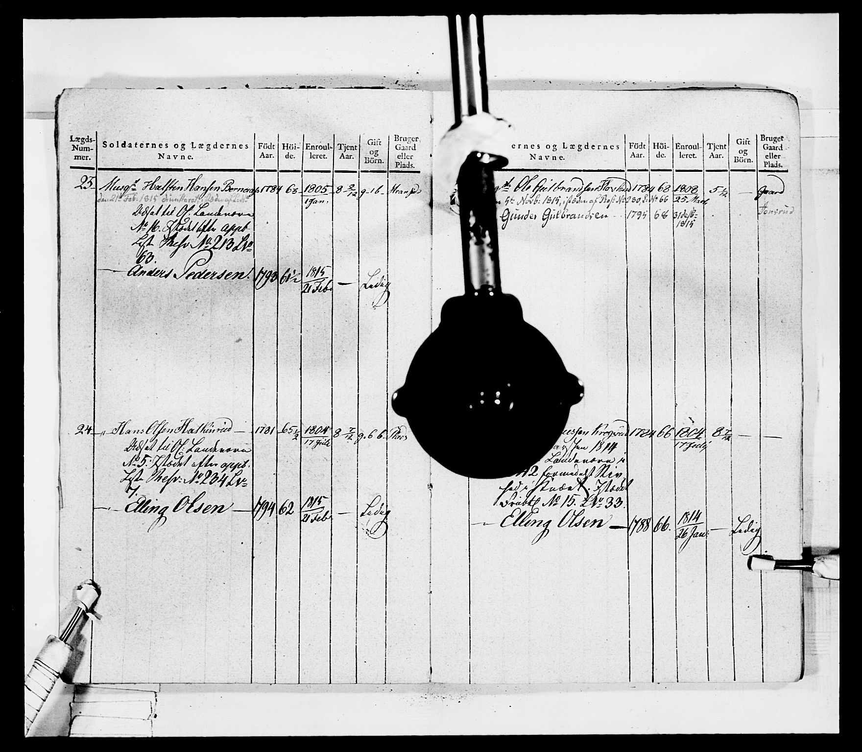 Generalitets- og kommissariatskollegiet, Det kongelige norske kommissariatskollegium, AV/RA-EA-5420/E/Eh/L0036a: Nordafjelske gevorbne infanteriregiment, 1813, p. 341