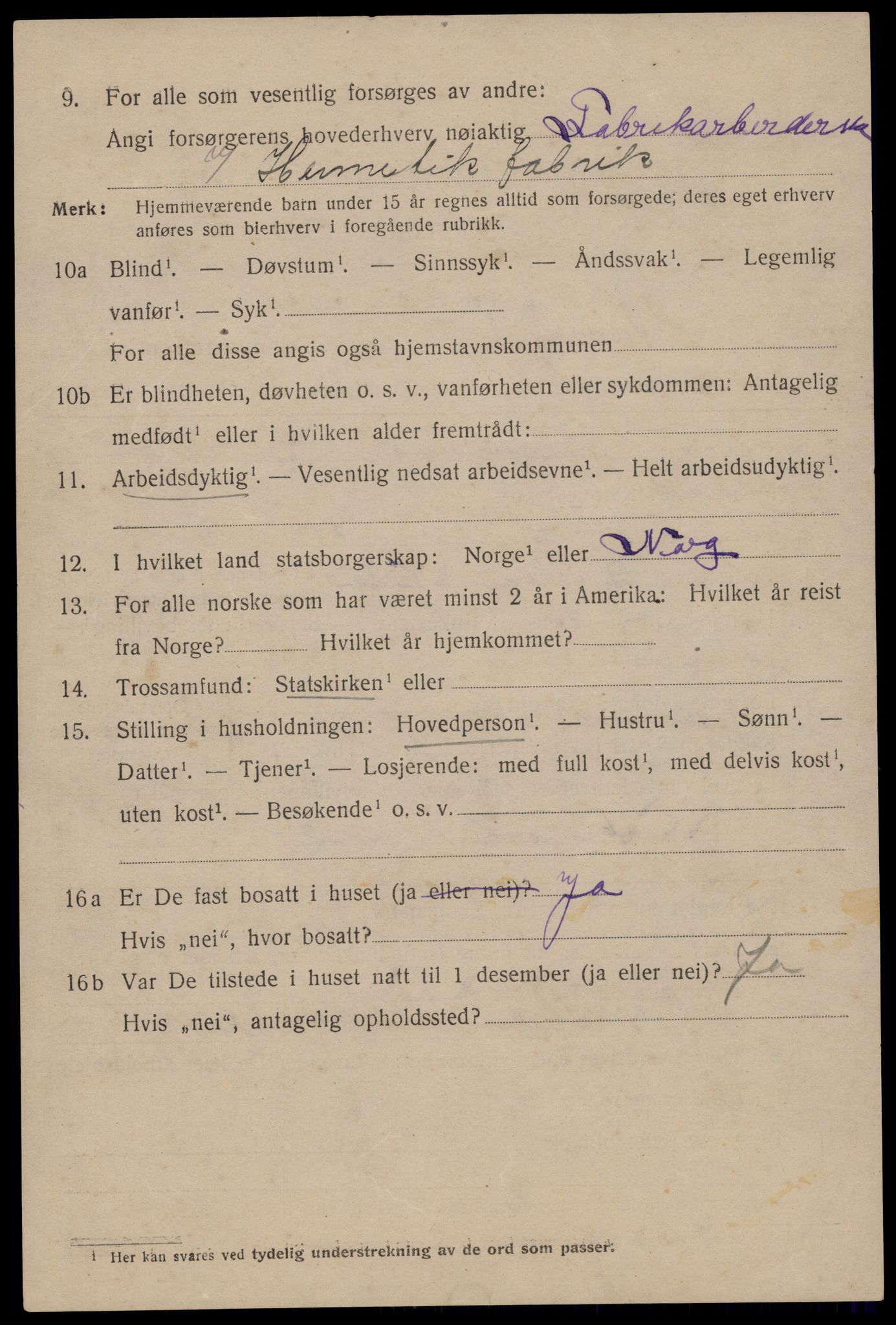 SAST, 1920 census for Stavanger, 1920, p. 35887