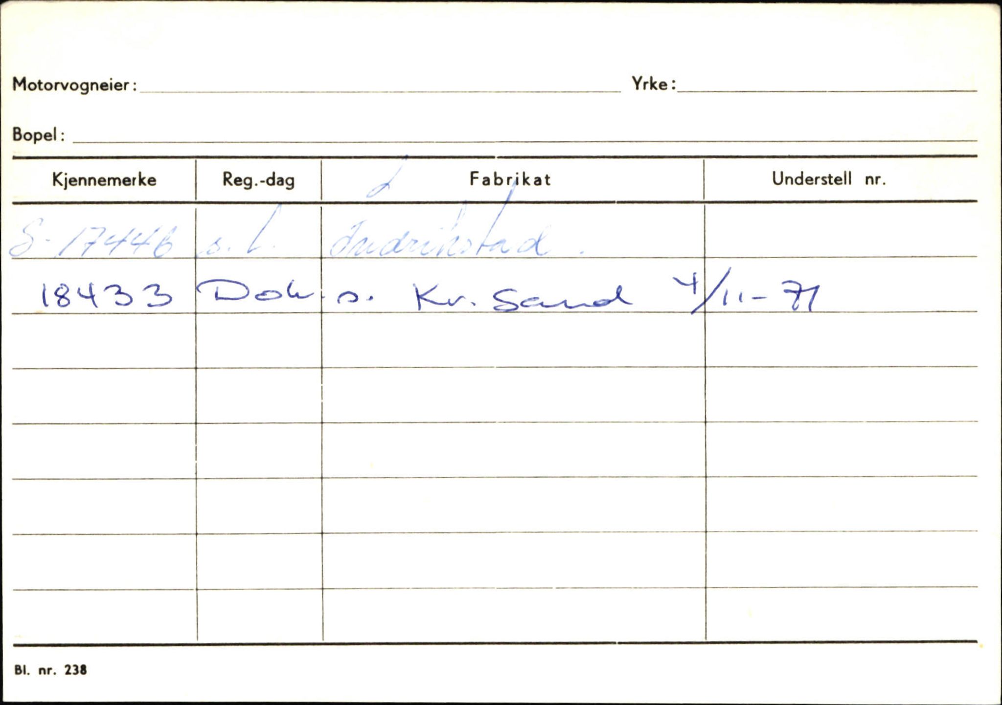 Statens vegvesen, Sogn og Fjordane vegkontor, AV/SAB-A-5301/4/F/L0133: Eigarregister Bremanger A-Å. Gaular A-H, 1945-1975, p. 892