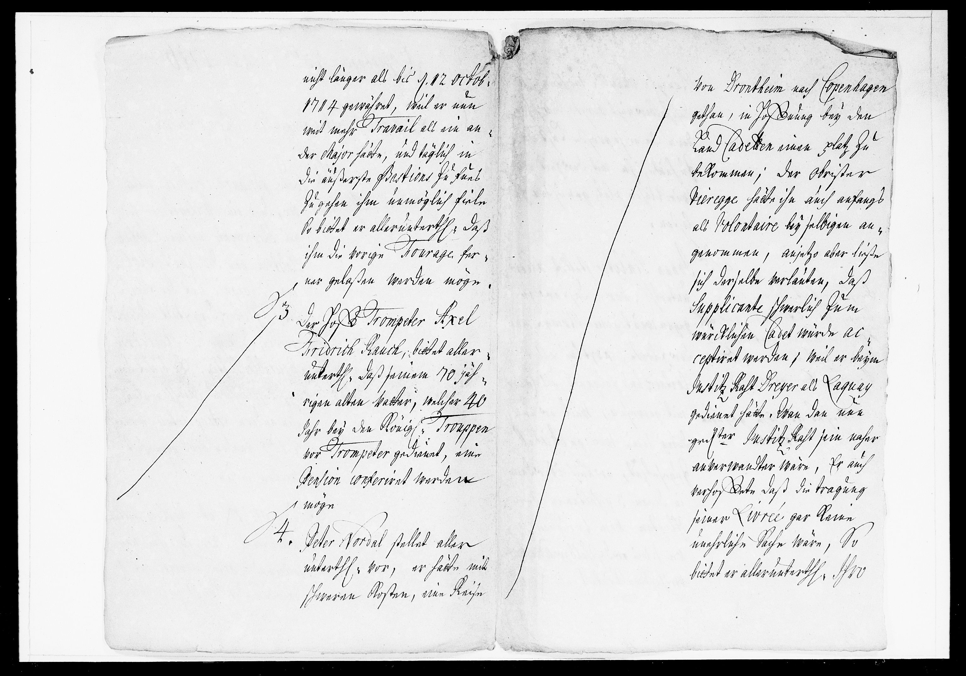 Krigskollegiet, Krigskancelliet, DRA/A-0006/-/1025-1036: Refererede sager, 1716, p. 100