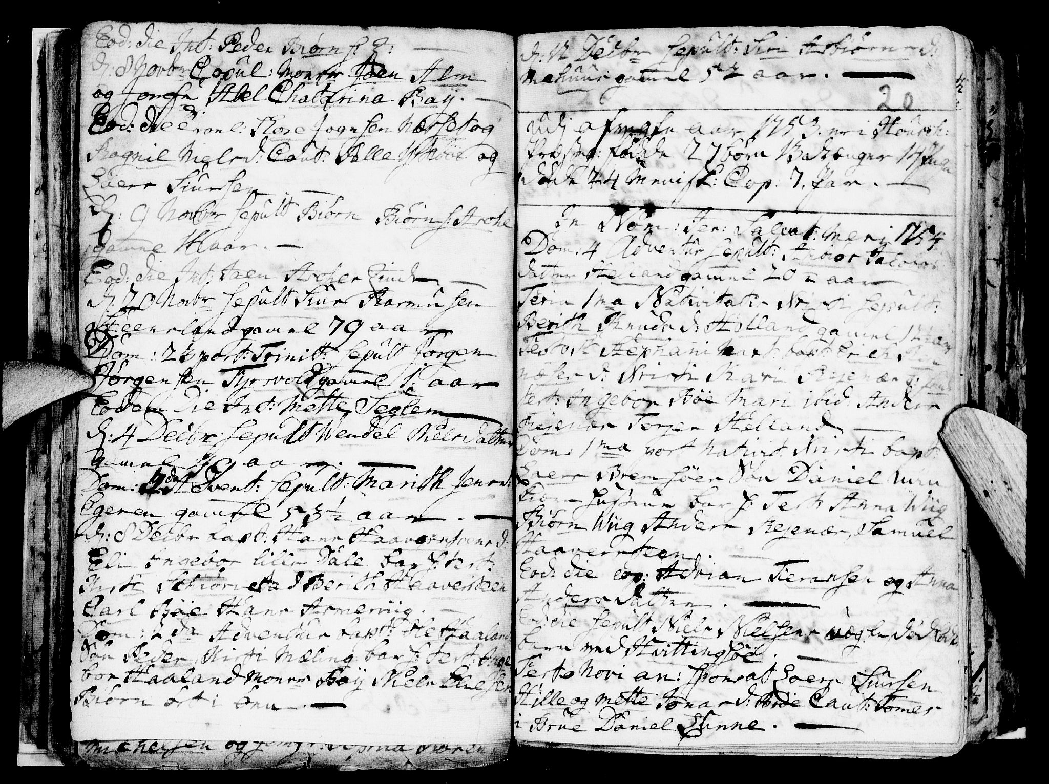 Rennesøy sokneprestkontor, SAST/A -101827/H/Ha/Haa/L0002: Parish register (official) no. A 2, 1749-1771, p. 20
