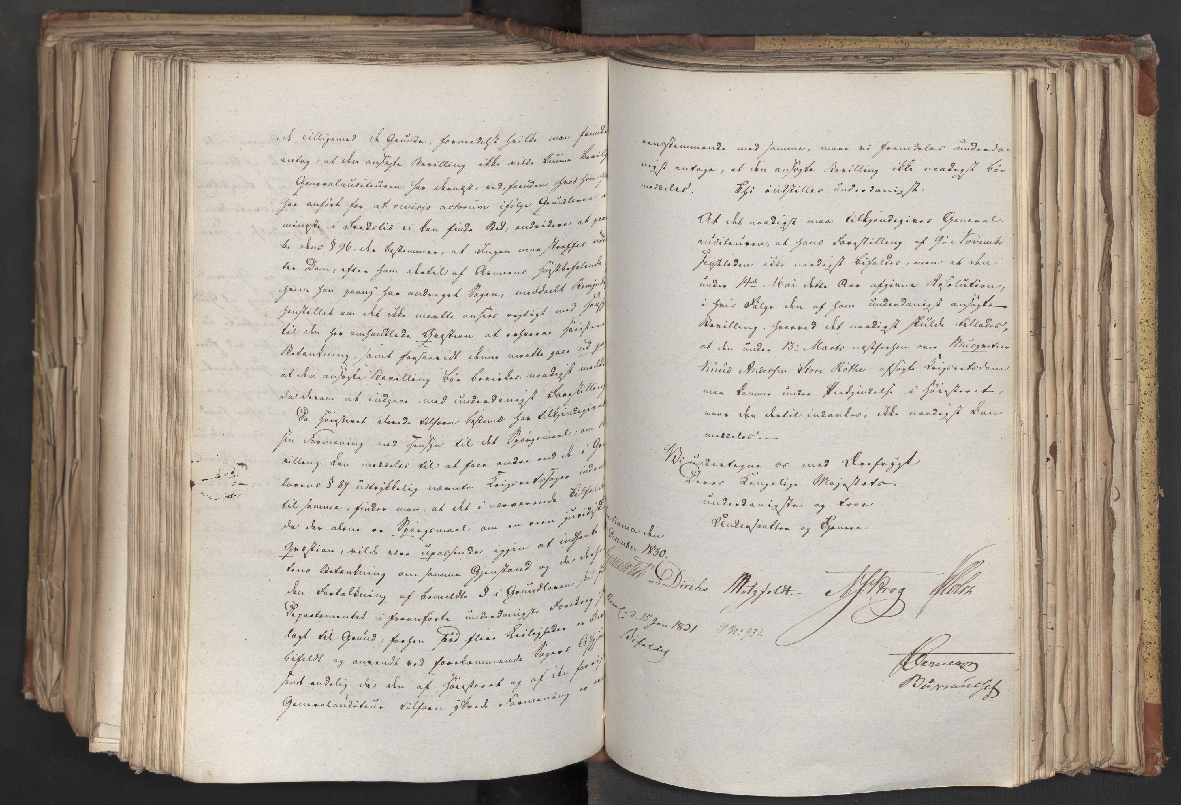 Statsrådsavdelingen i Stockholm, AV/RA-S-1003/D/Da/L0068: Regjeringsinnstillinger nr. 660-876, 1830, p. 553