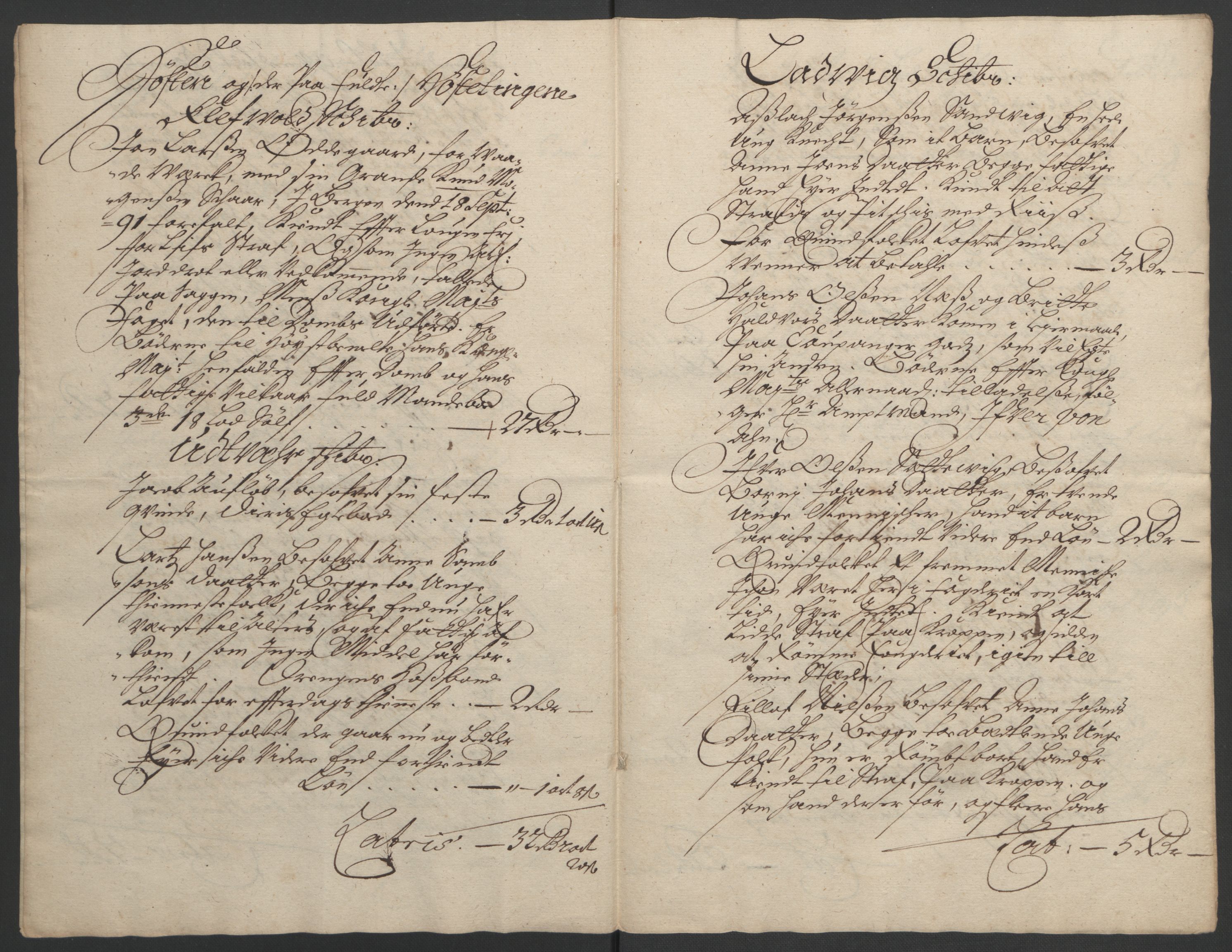 Rentekammeret inntil 1814, Reviderte regnskaper, Fogderegnskap, AV/RA-EA-4092/R52/L3306: Fogderegnskap Sogn, 1691-1692, p. 365