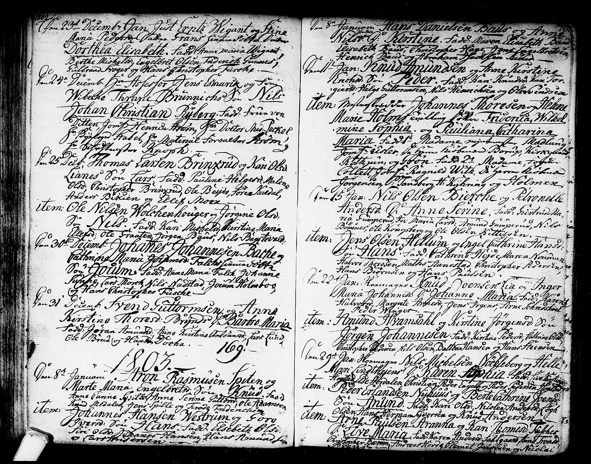 Kongsberg kirkebøker, SAKO/A-22/F/Fa/L0007: Parish register (official) no. I 7, 1795-1816, p. 70