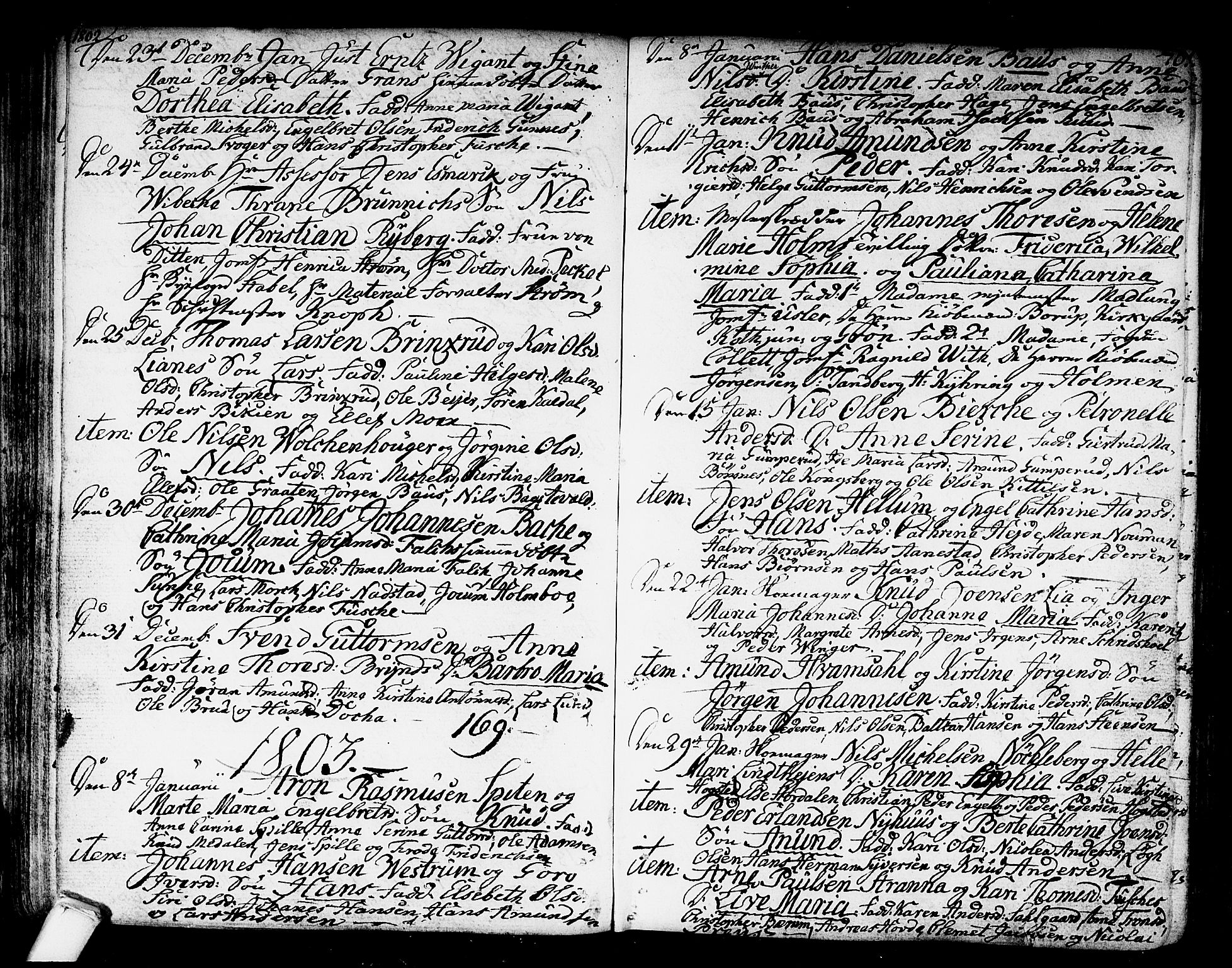 Kongsberg kirkebøker, AV/SAKO-A-22/F/Fa/L0007: Parish register (official) no. I 7, 1795-1816, p. 70