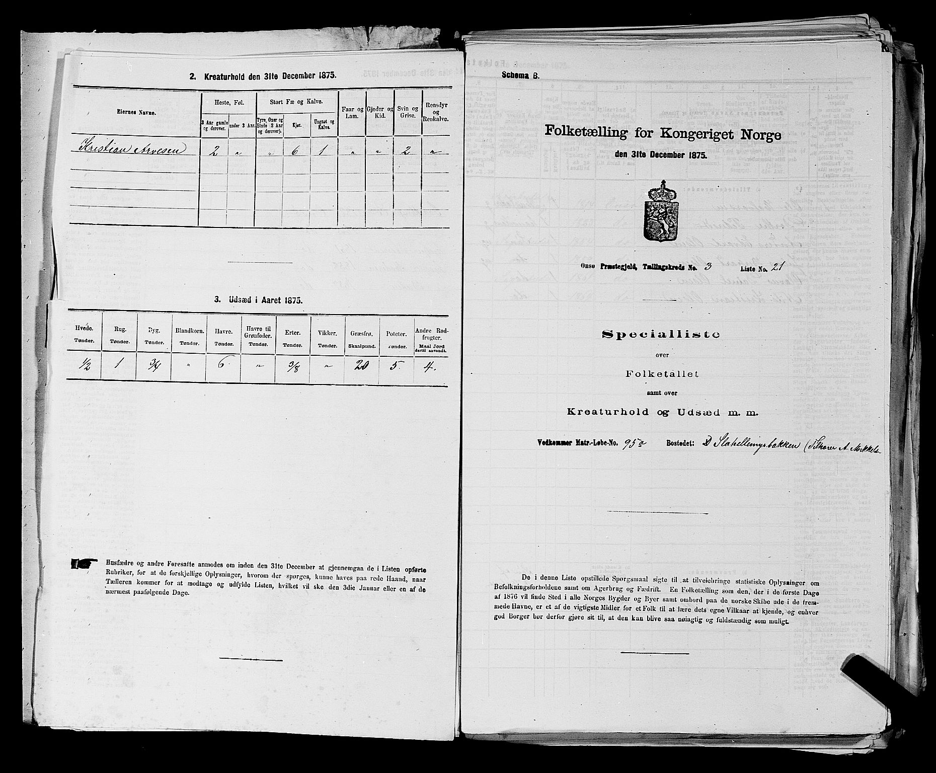 RA, 1875 census for 0134P Onsøy, 1875, p. 441