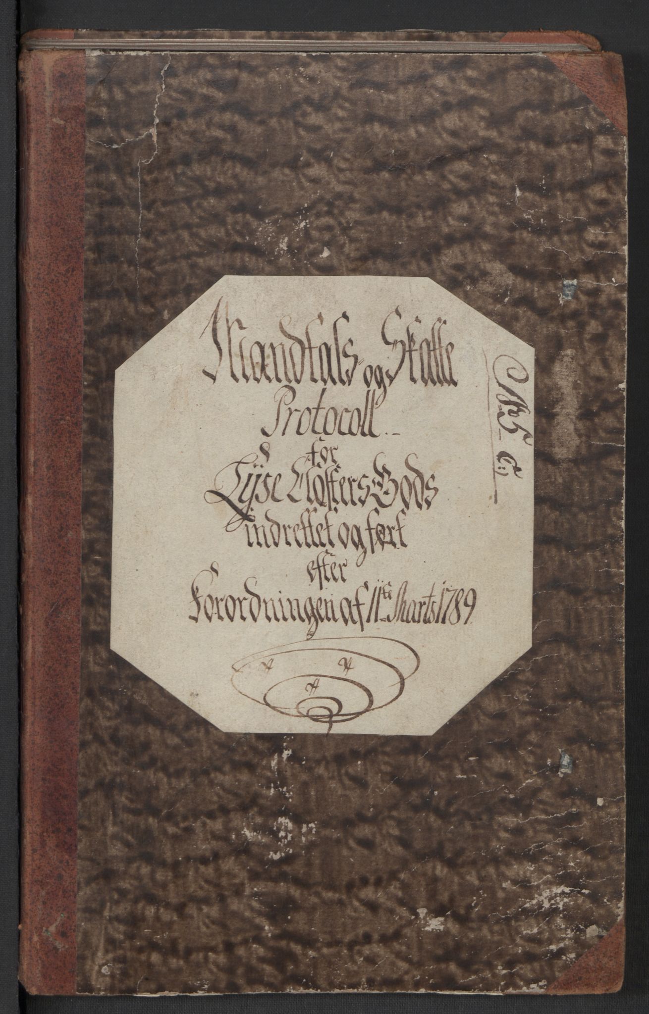 Rentekammeret inntil 1814, Reviderte regnskaper, Mindre regnskaper, AV/RA-EA-4068/Rf/Rfe/L0022: Lista fogderi, Lyse kloster, 1789, p. 95