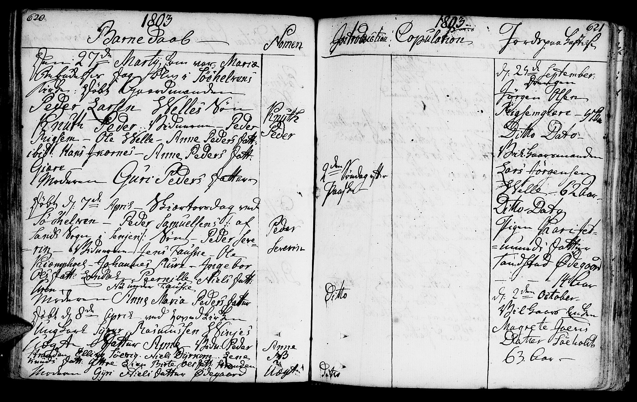 Ministerialprotokoller, klokkerbøker og fødselsregistre - Møre og Romsdal, AV/SAT-A-1454/522/L0308: Parish register (official) no. 522A03, 1773-1809, p. 620-621