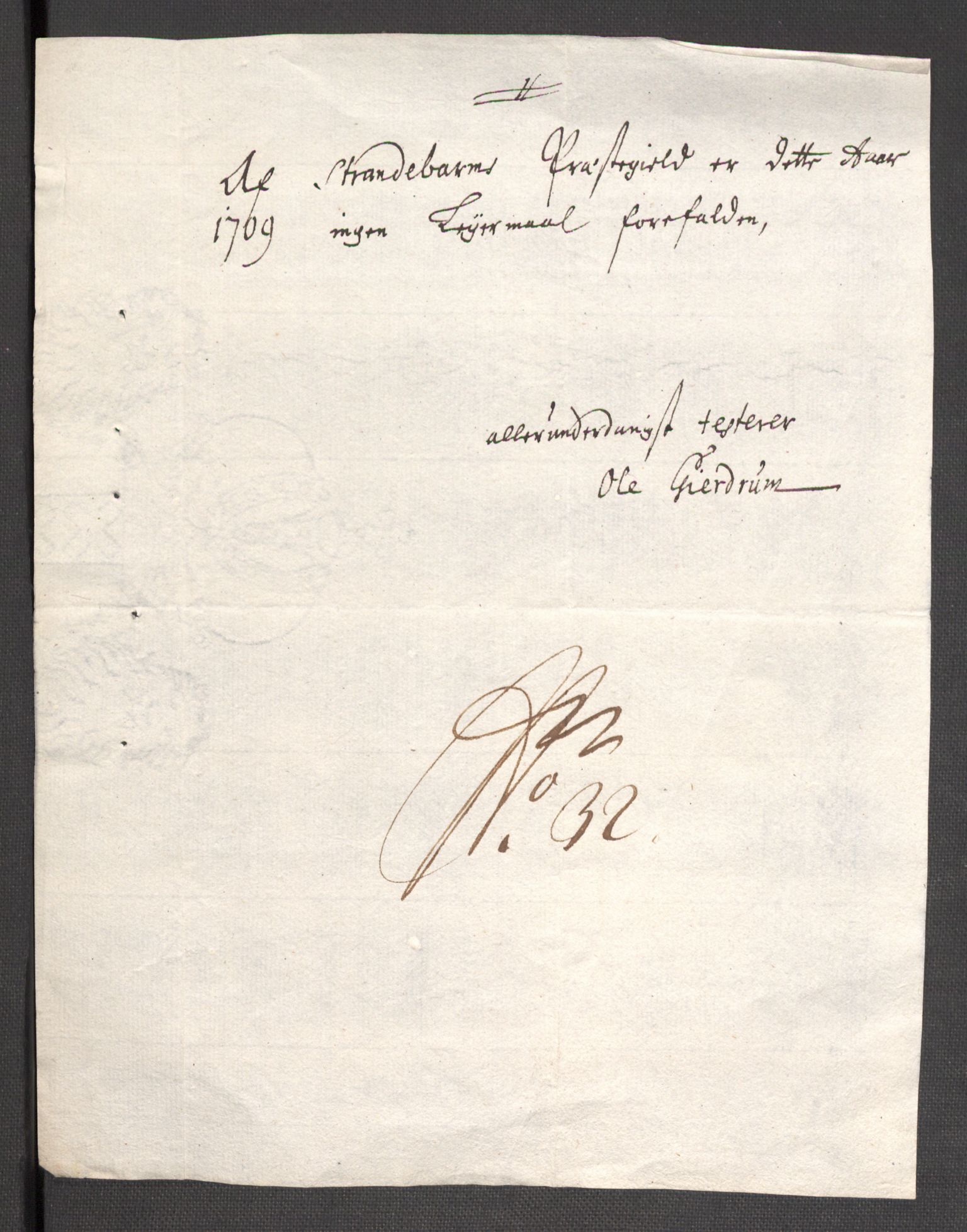 Rentekammeret inntil 1814, Reviderte regnskaper, Fogderegnskap, AV/RA-EA-4092/R48/L2986: Fogderegnskap Sunnhordland og Hardanger, 1709-1710, p. 217