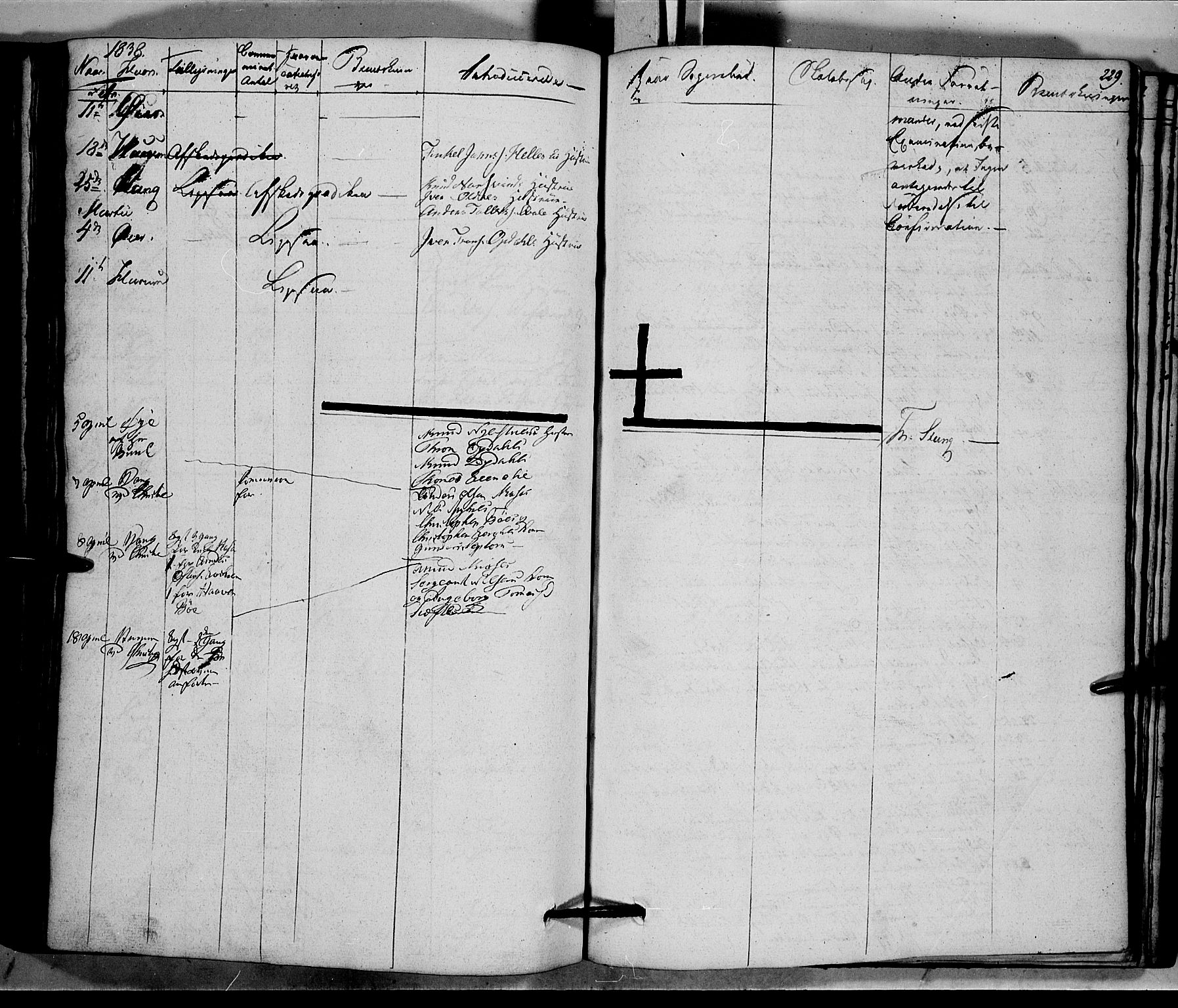 Vang prestekontor, Valdres, AV/SAH-PREST-140/H/Ha/L0005: Parish register (official) no. 5, 1831-1845, p. 229