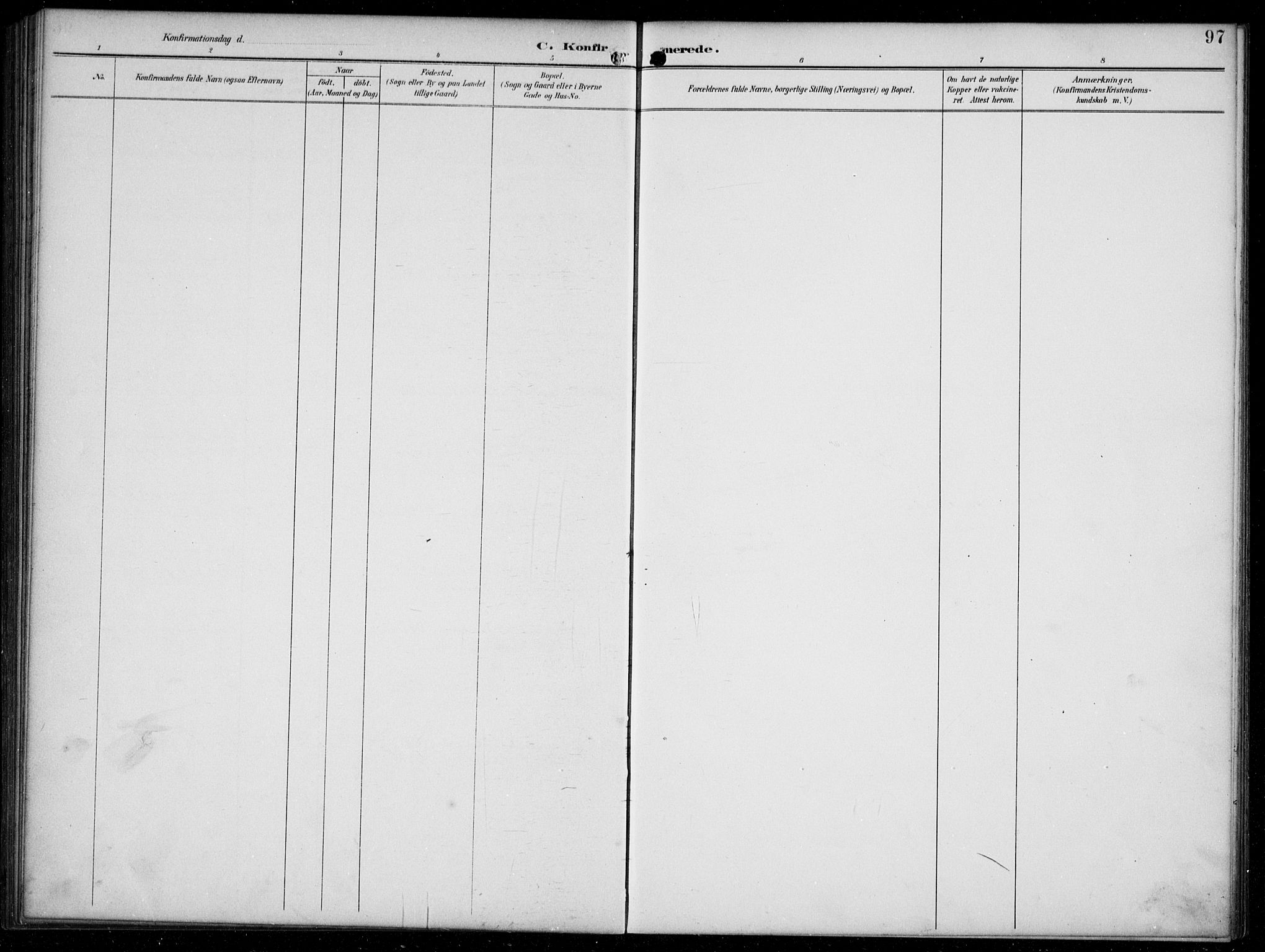 Hyllestad sokneprestembete, AV/SAB-A-80401: Parish register (copy) no. C 3, 1894-1913, p. 97