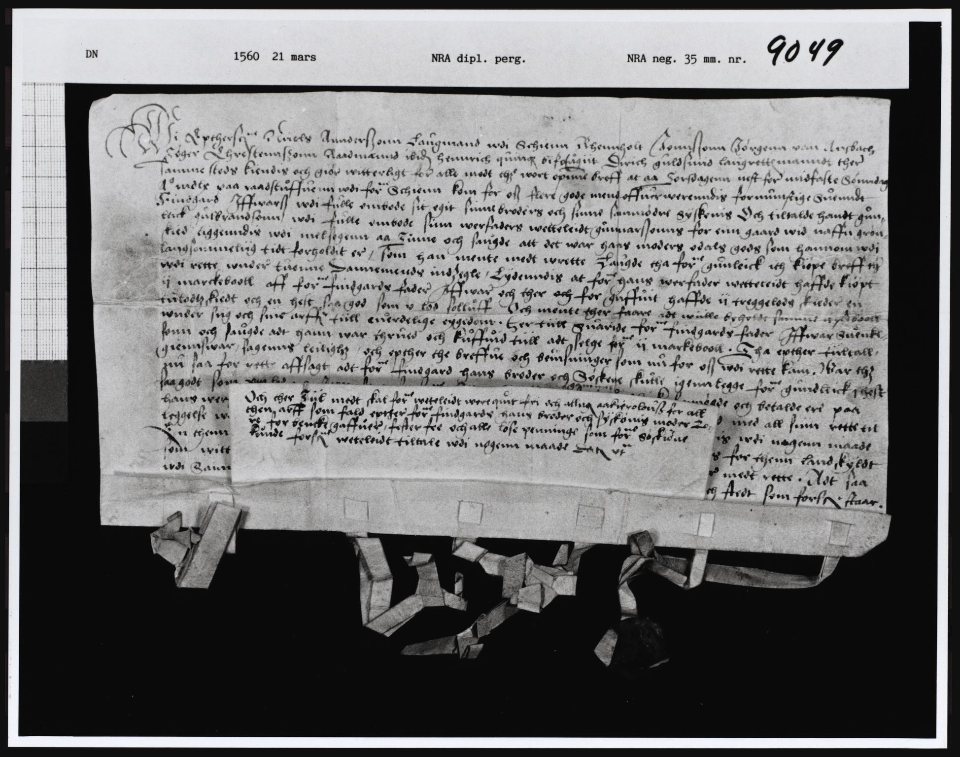 Riksarkivets diplomsamling, AV/RA-EA-5965/F01, 1333-1571, p. 7093