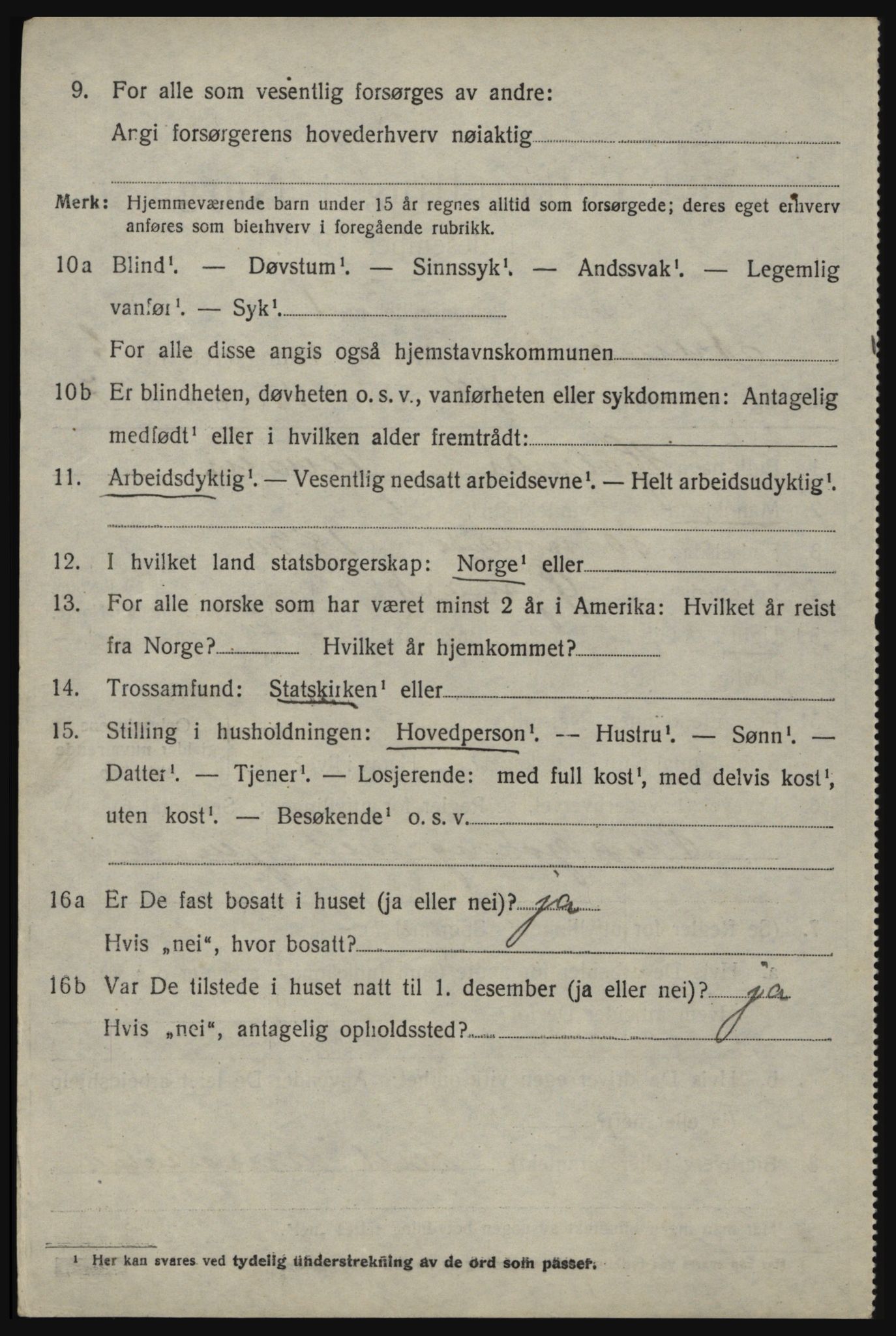 SAO, 1920 census for Aremark, 1920, p. 2120