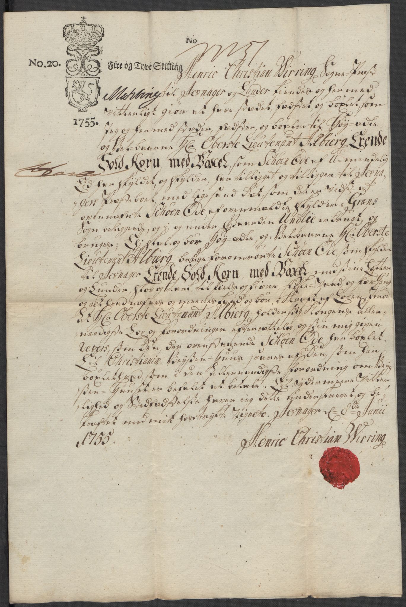 Riksarkivets diplomsamling, RA/EA-5965/F15/L0014: Prestearkiv - Oppland, 1696-1879, p. 116