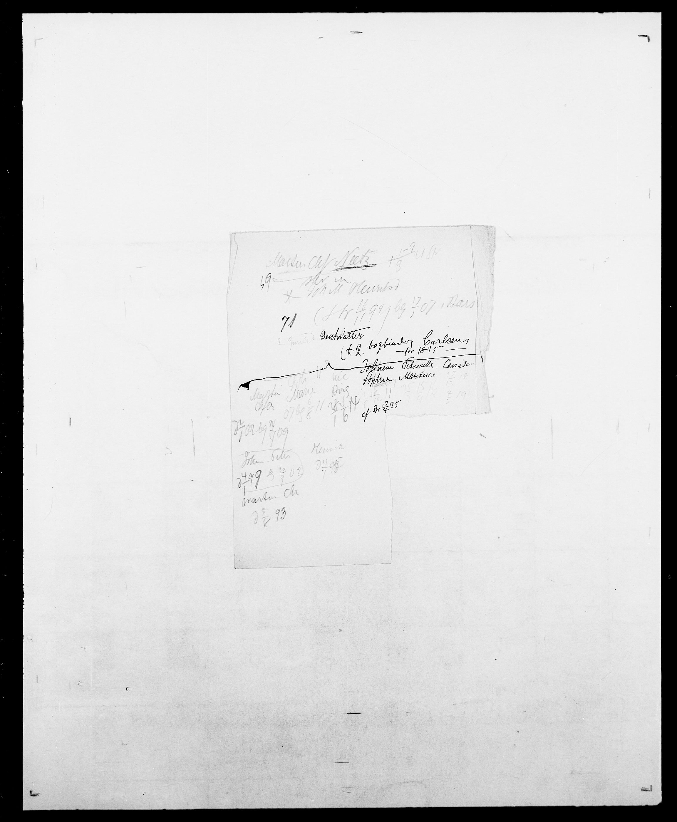 Delgobe, Charles Antoine - samling, SAO/PAO-0038/D/Da/L0028: Naaden - Nøvik, p. 623