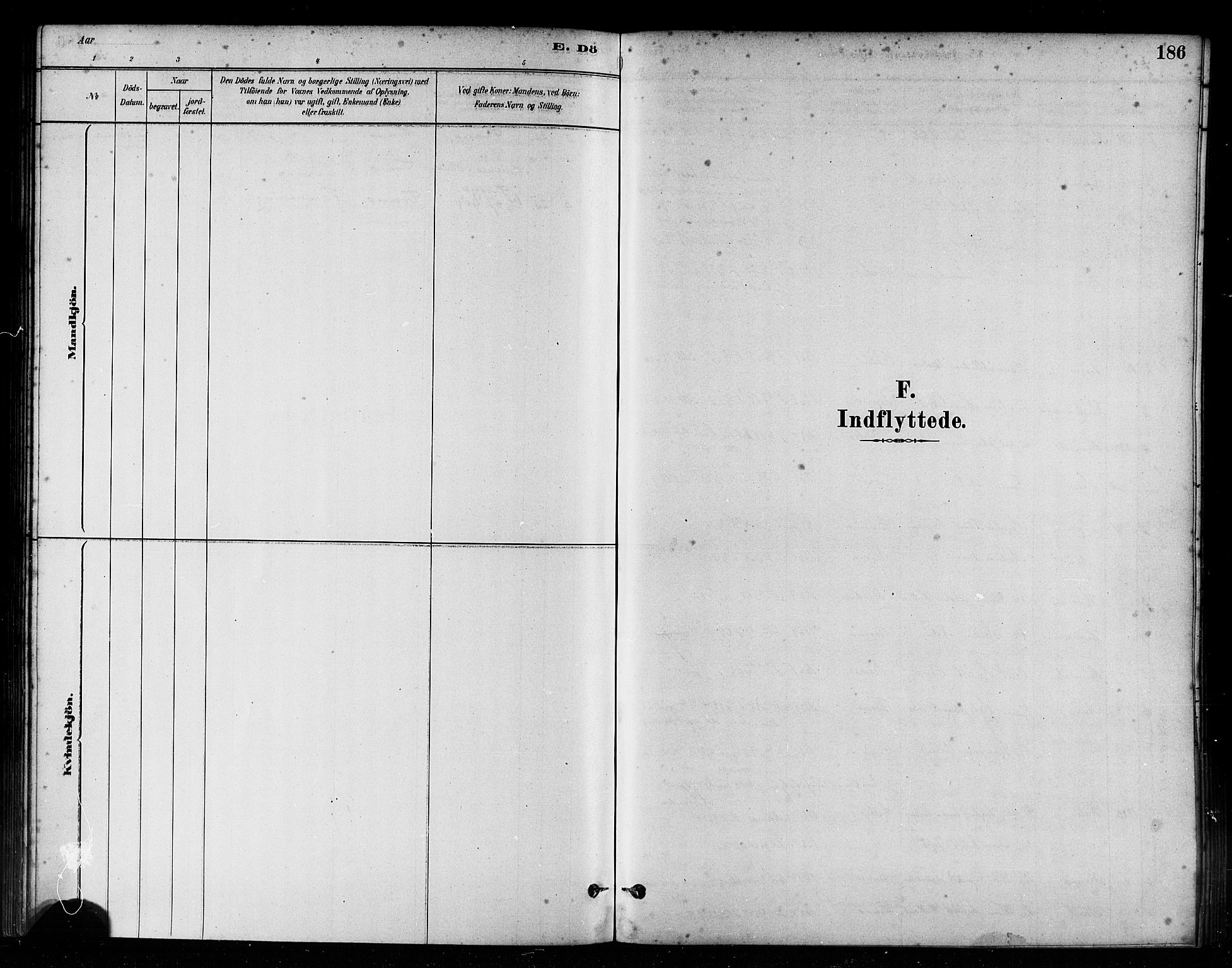 Ministerialprotokoller, klokkerbøker og fødselsregistre - Møre og Romsdal, SAT/A-1454/582/L0947: Parish register (official) no. 582A01, 1880-1900, p. 186
