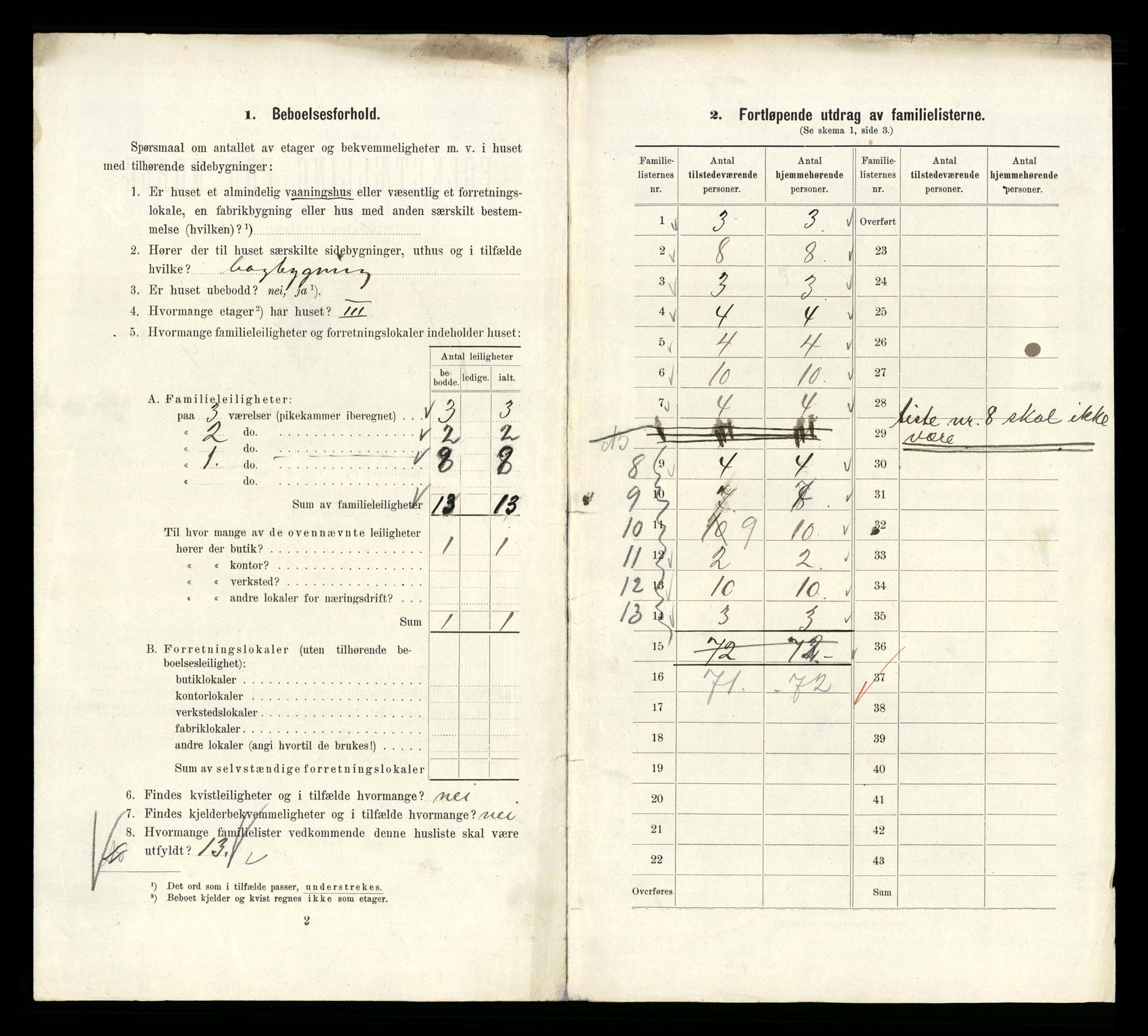 RA, 1910 census for Kristiania, 1910, p. 43648