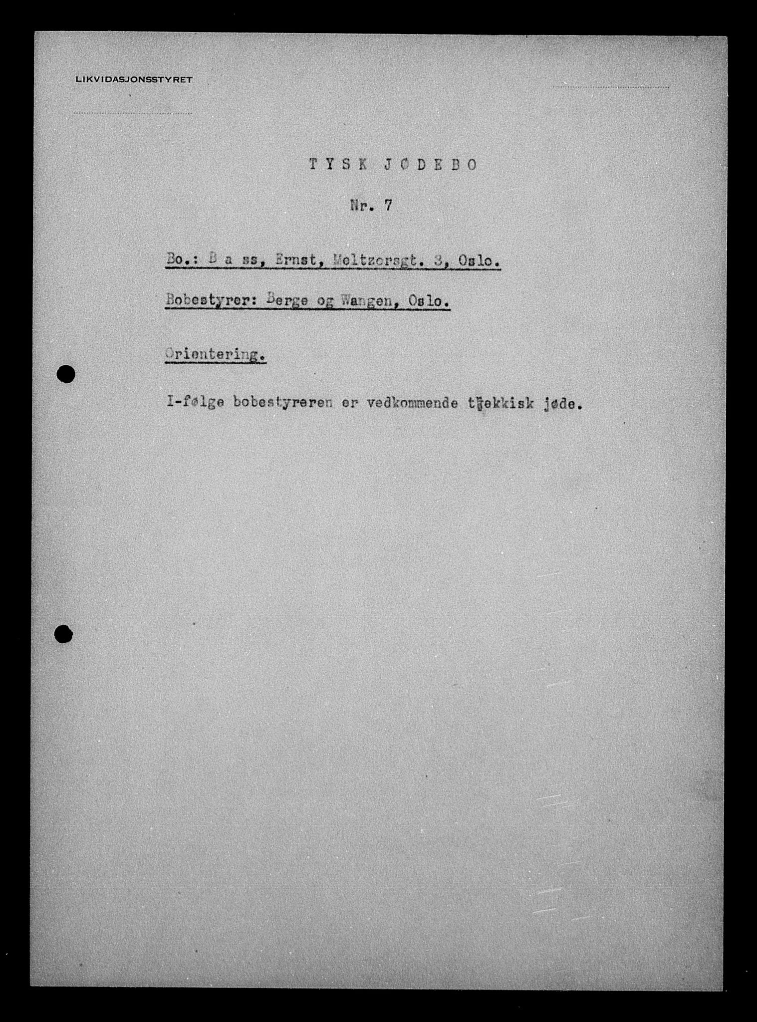 Justisdepartementet, Tilbakeføringskontoret for inndratte formuer, RA/S-1564/H/Hc/Hcc/L0918: --, 1945-1947, p. 462
