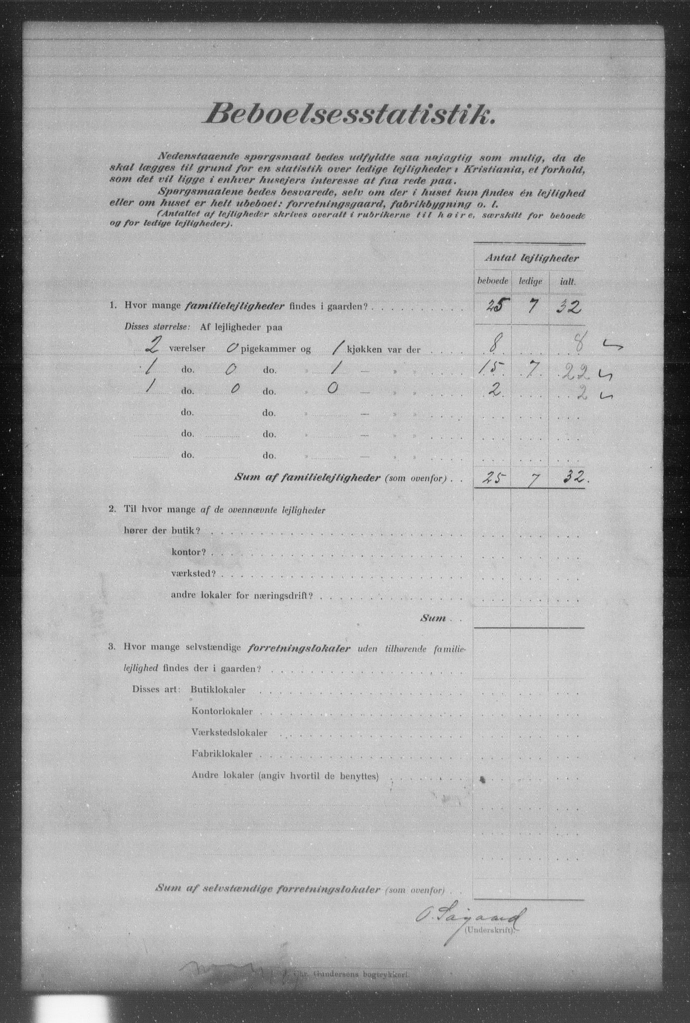 OBA, Municipal Census 1903 for Kristiania, 1903, p. 17364