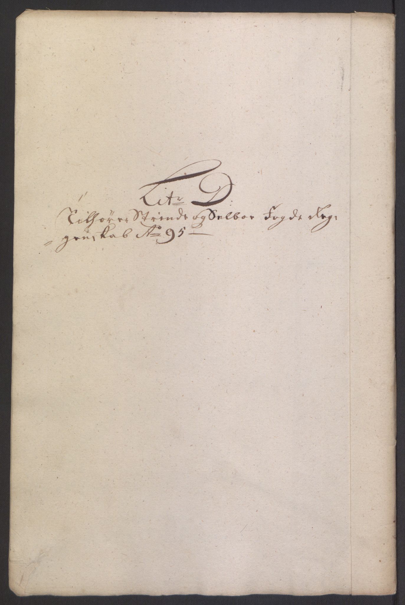 Rentekammeret inntil 1814, Reviderte regnskaper, Fogderegnskap, RA/EA-4092/R61/L4105: Fogderegnskap Strinda og Selbu, 1695, p. 39