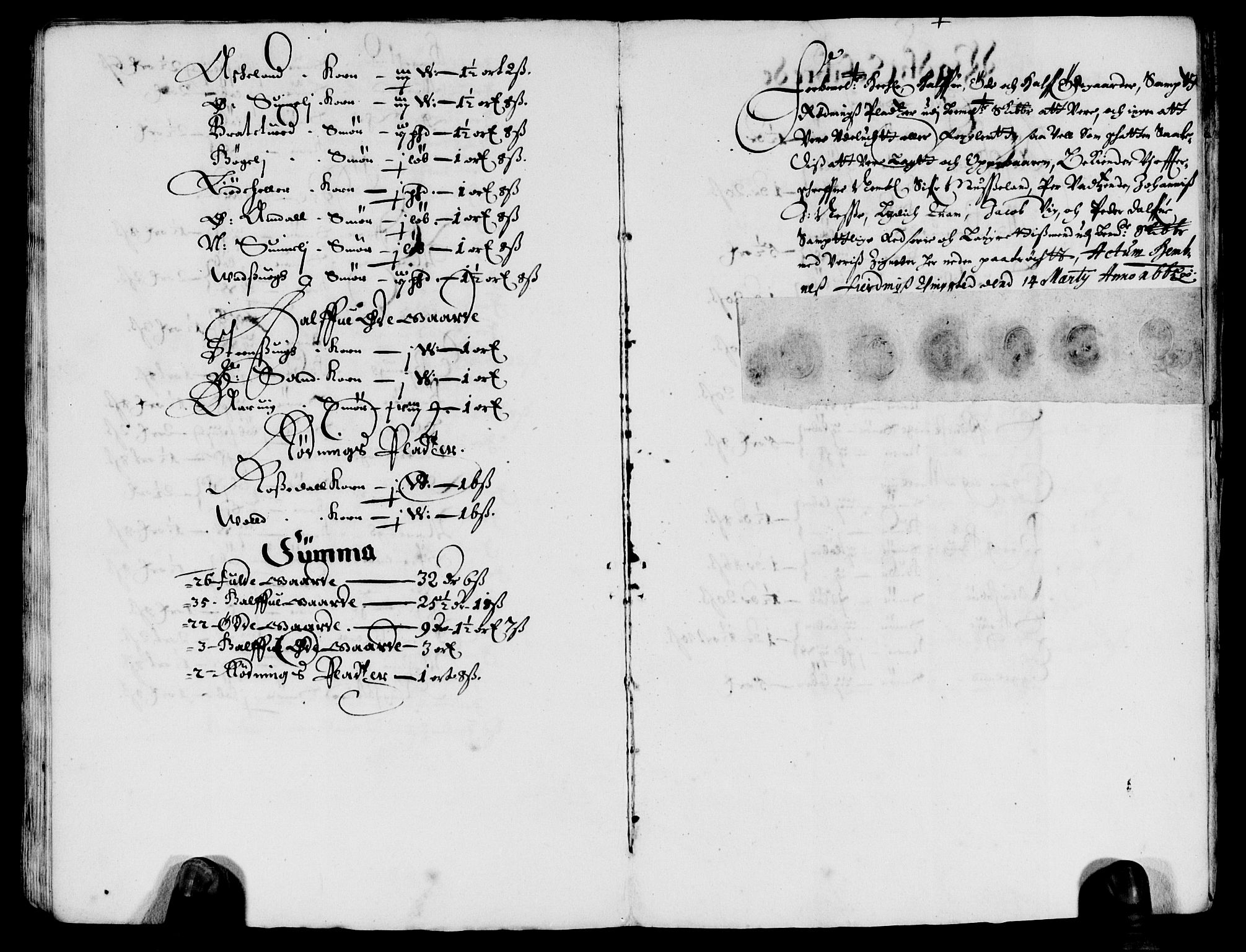 Rentekammeret inntil 1814, Reviderte regnskaper, Lensregnskaper, AV/RA-EA-5023/R/Rb/Rbs/L0048: Stavanger len, 1664