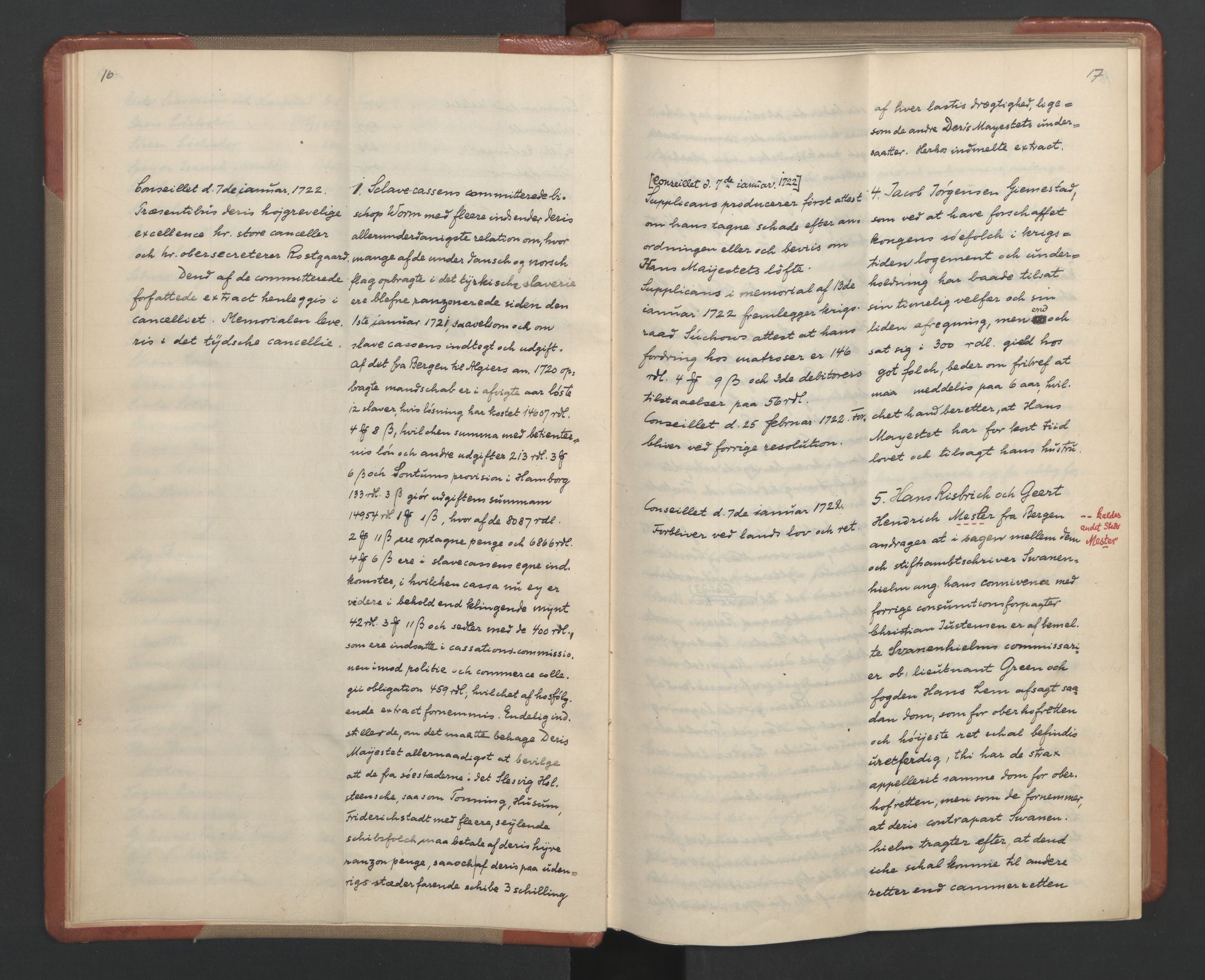 Avskriftsamlingen, AV/RA-EA-4022/F/Fa/L0085: Supplikker, 1722, p. 12