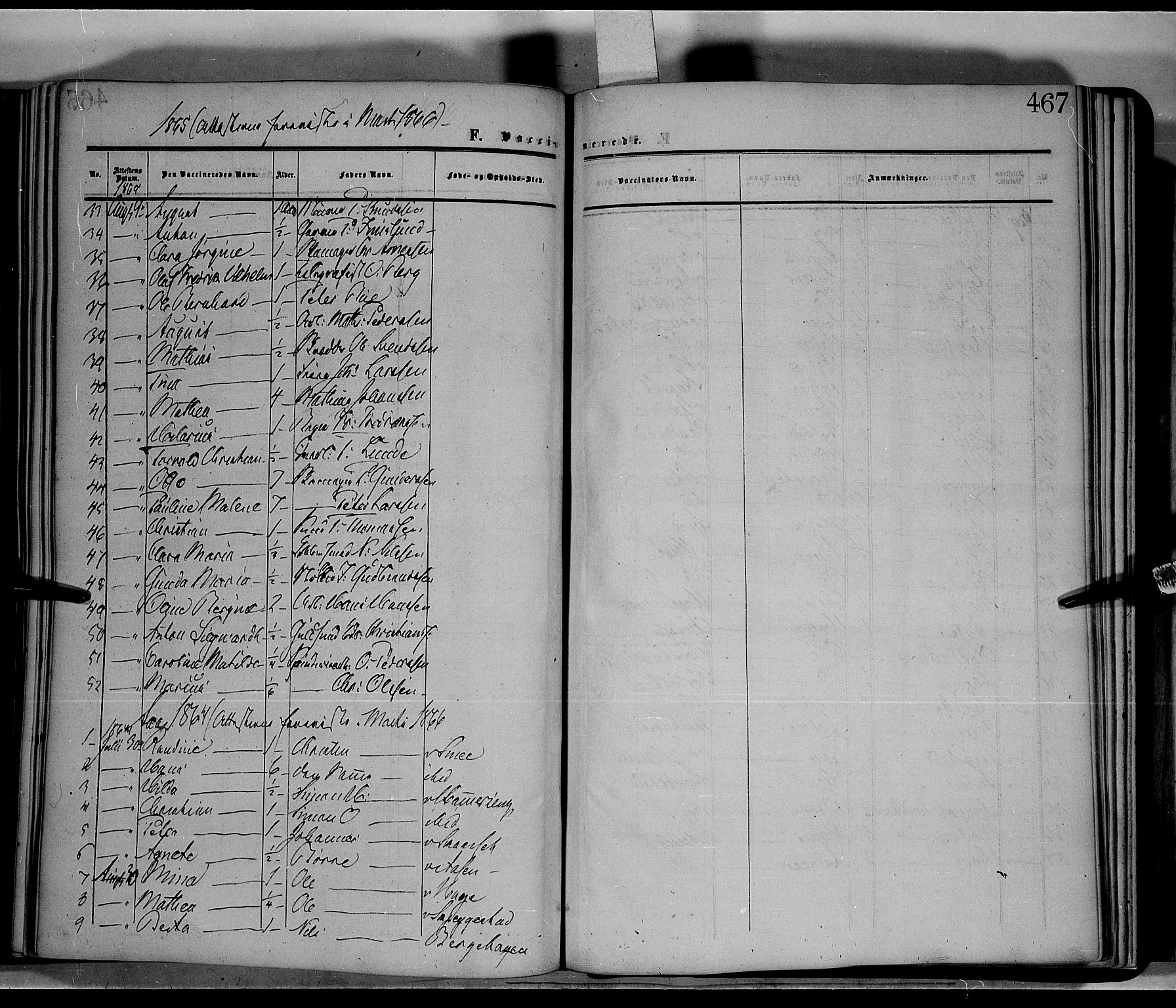 Fåberg prestekontor, AV/SAH-PREST-086/H/Ha/Haa/L0006: Parish register (official) no. 6B, 1855-1867, p. 467