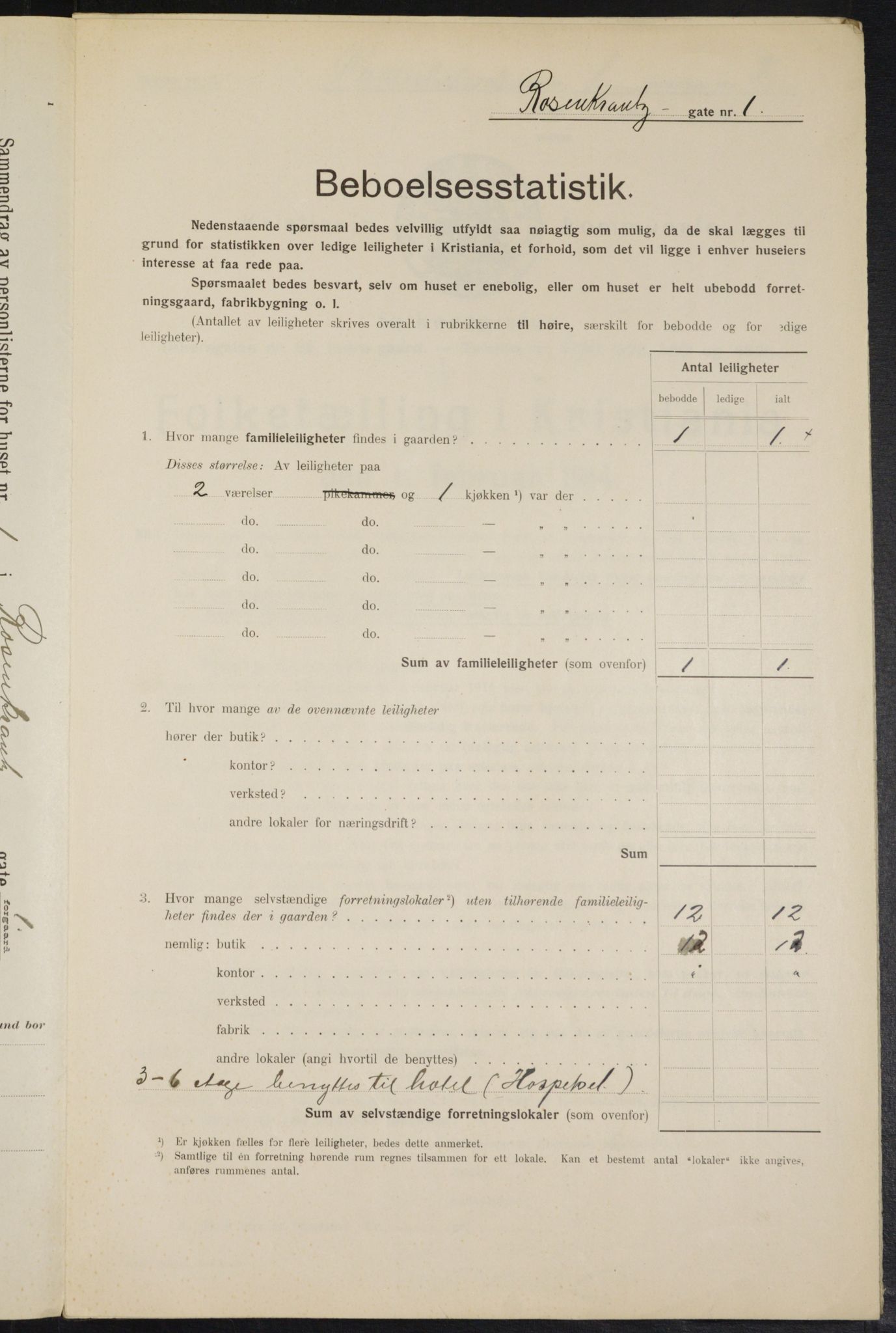 OBA, Municipal Census 1914 for Kristiania, 1914, p. 83679