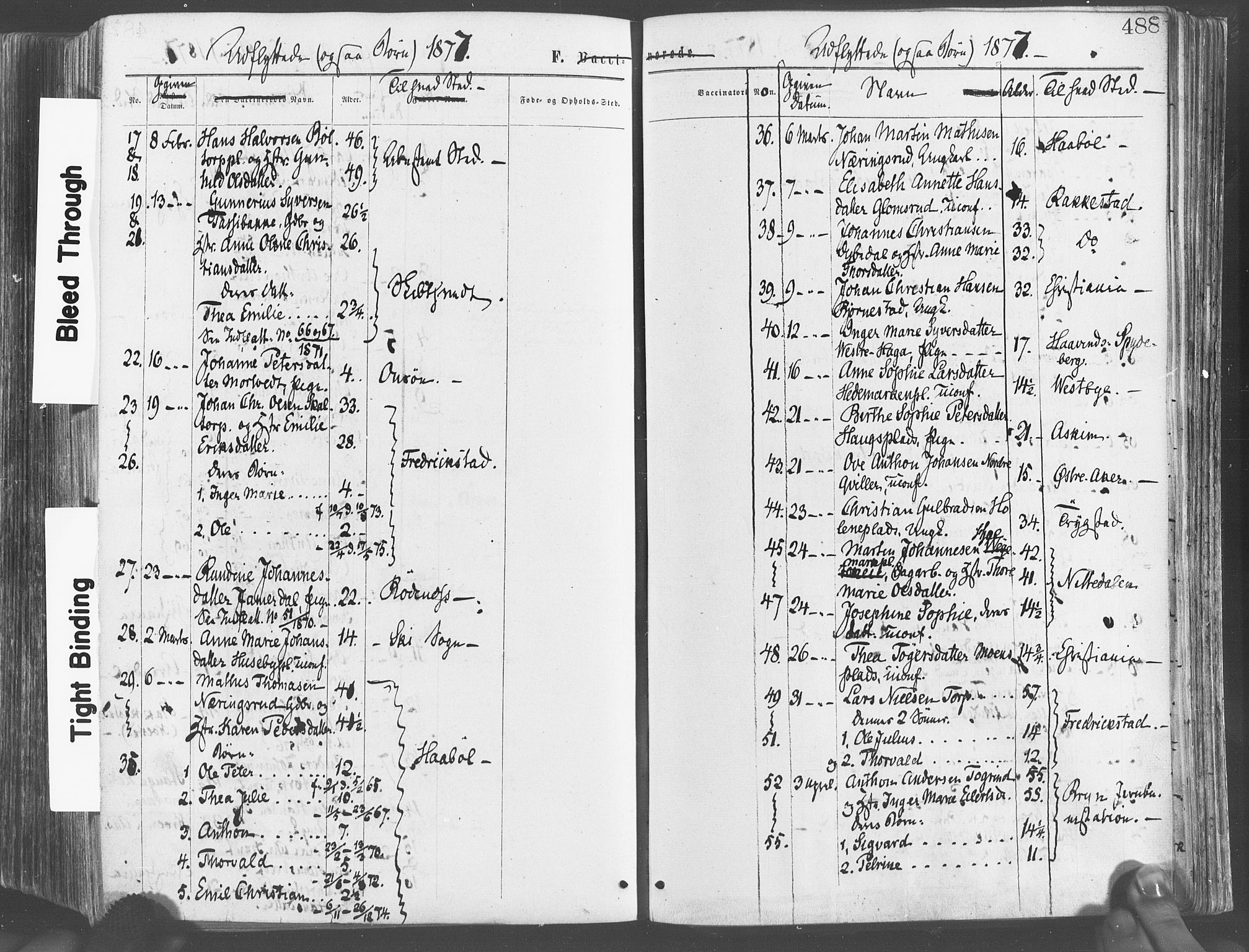 Eidsberg prestekontor Kirkebøker, SAO/A-10905/F/Fa/L0011: Parish register (official) no. I 11, 1867-1878, p. 488