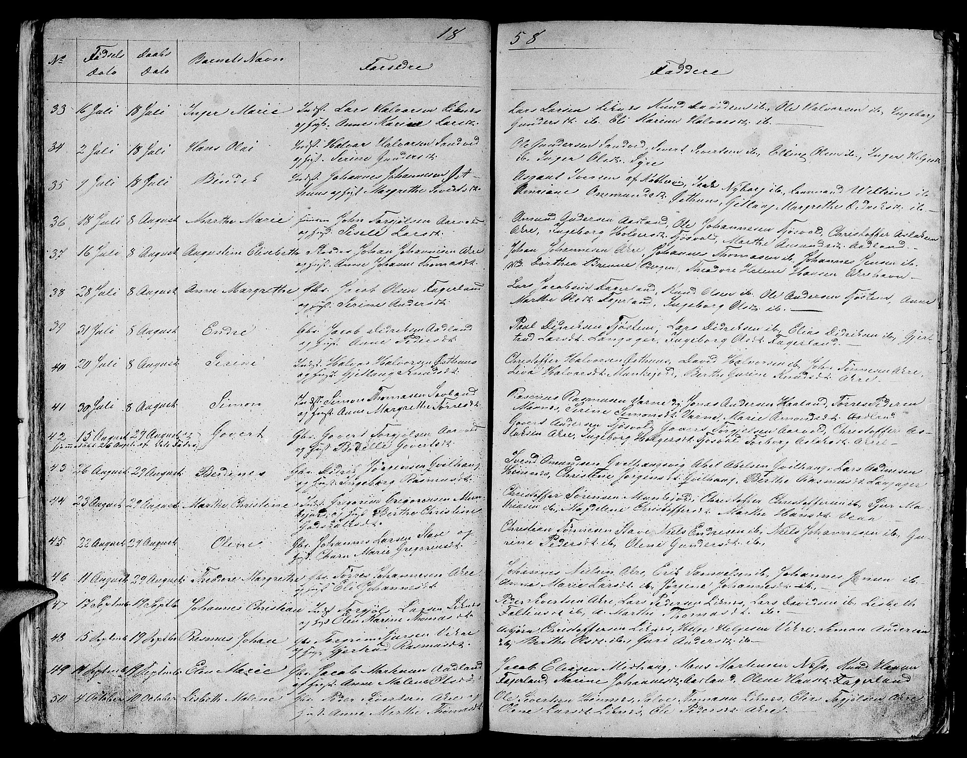 Skudenes sokneprestkontor, AV/SAST-A -101849/H/Ha/Hab/L0003: Parish register (copy) no. B 3, 1848-1865