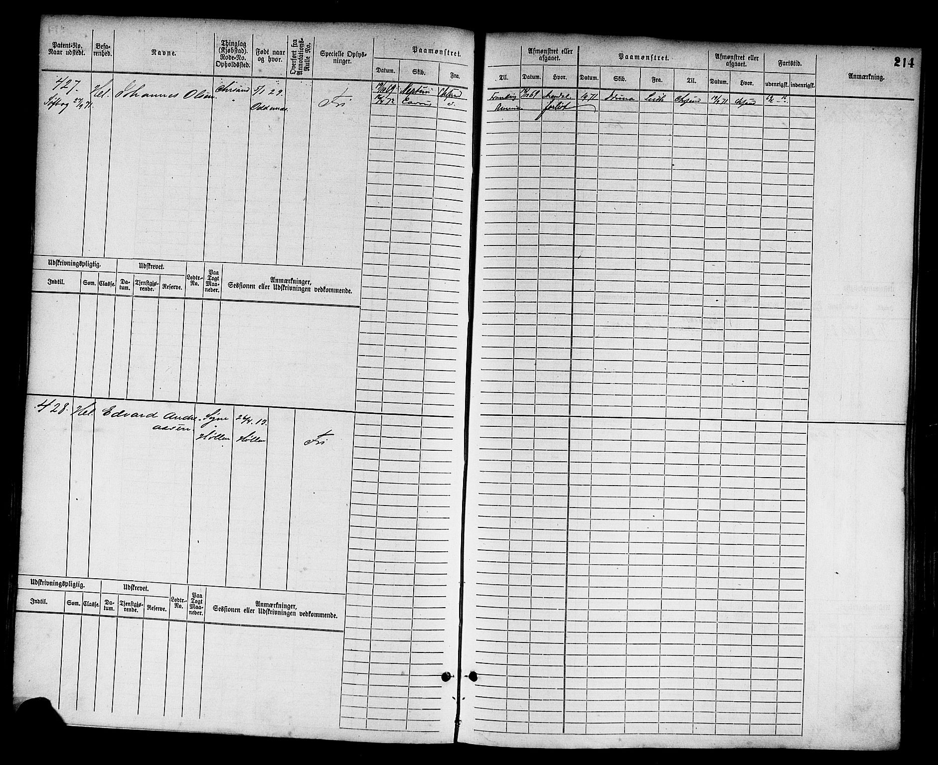 Kristiansand mønstringskrets, AV/SAK-2031-0015/F/Fb/L0003: Hovedrulle nr 1-762, I-10, 1860-1911, p. 227