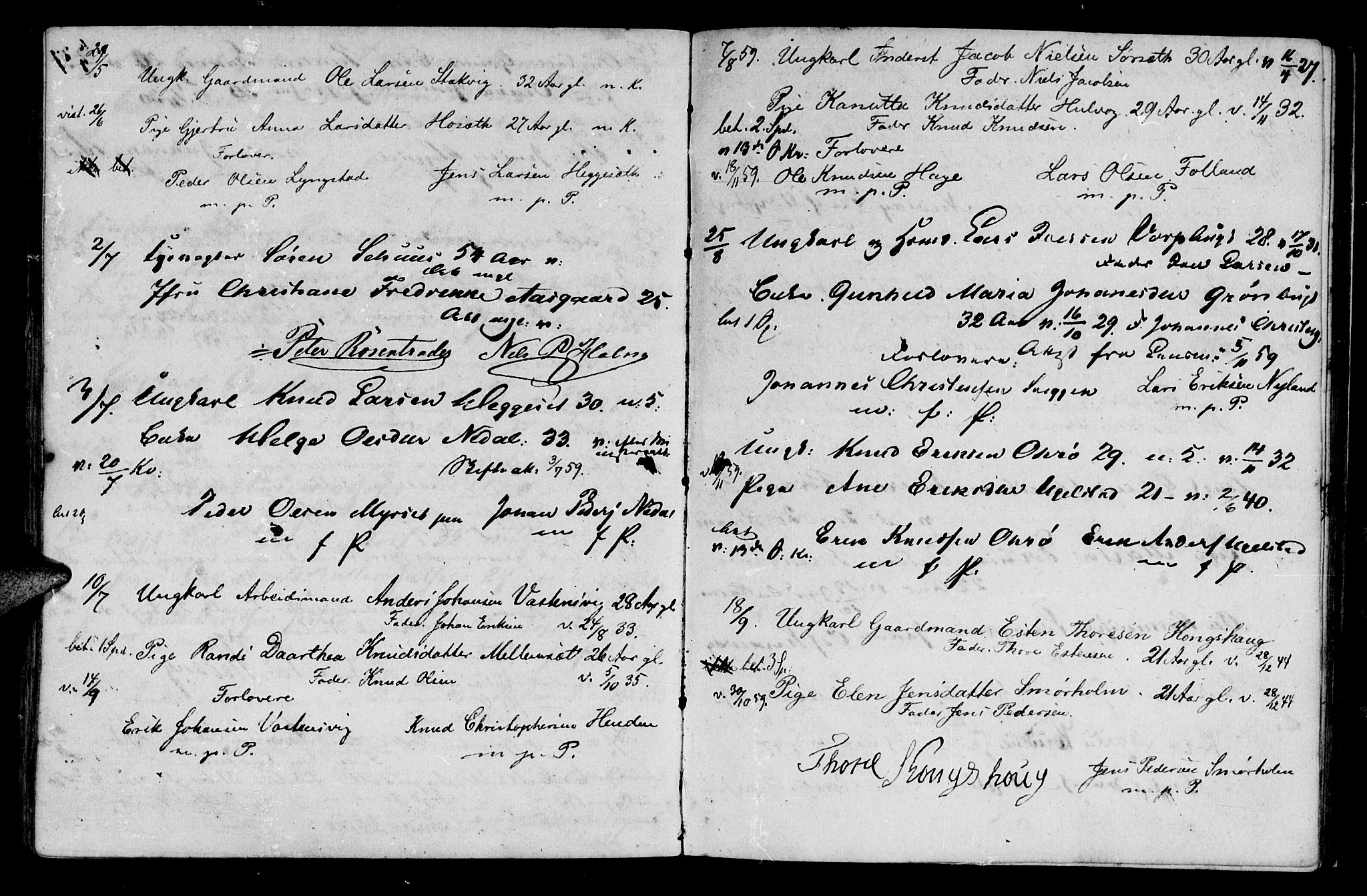 Ministerialprotokoller, klokkerbøker og fødselsregistre - Møre og Romsdal, AV/SAT-A-1454/568/L0796: Parish register (official) no. 568A05, 1845-1871