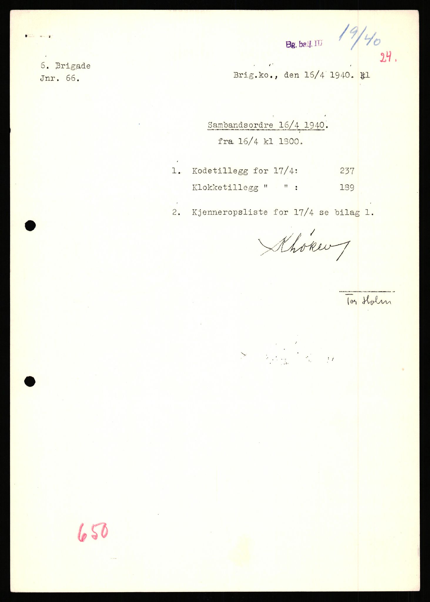 Forsvaret, Forsvarets krigshistoriske avdeling, AV/RA-RAFA-2017/Y/Yb/L0153: II-C-11-650  -  6. Divisjon: Bergartilleribataljon 3, 1940, p. 671