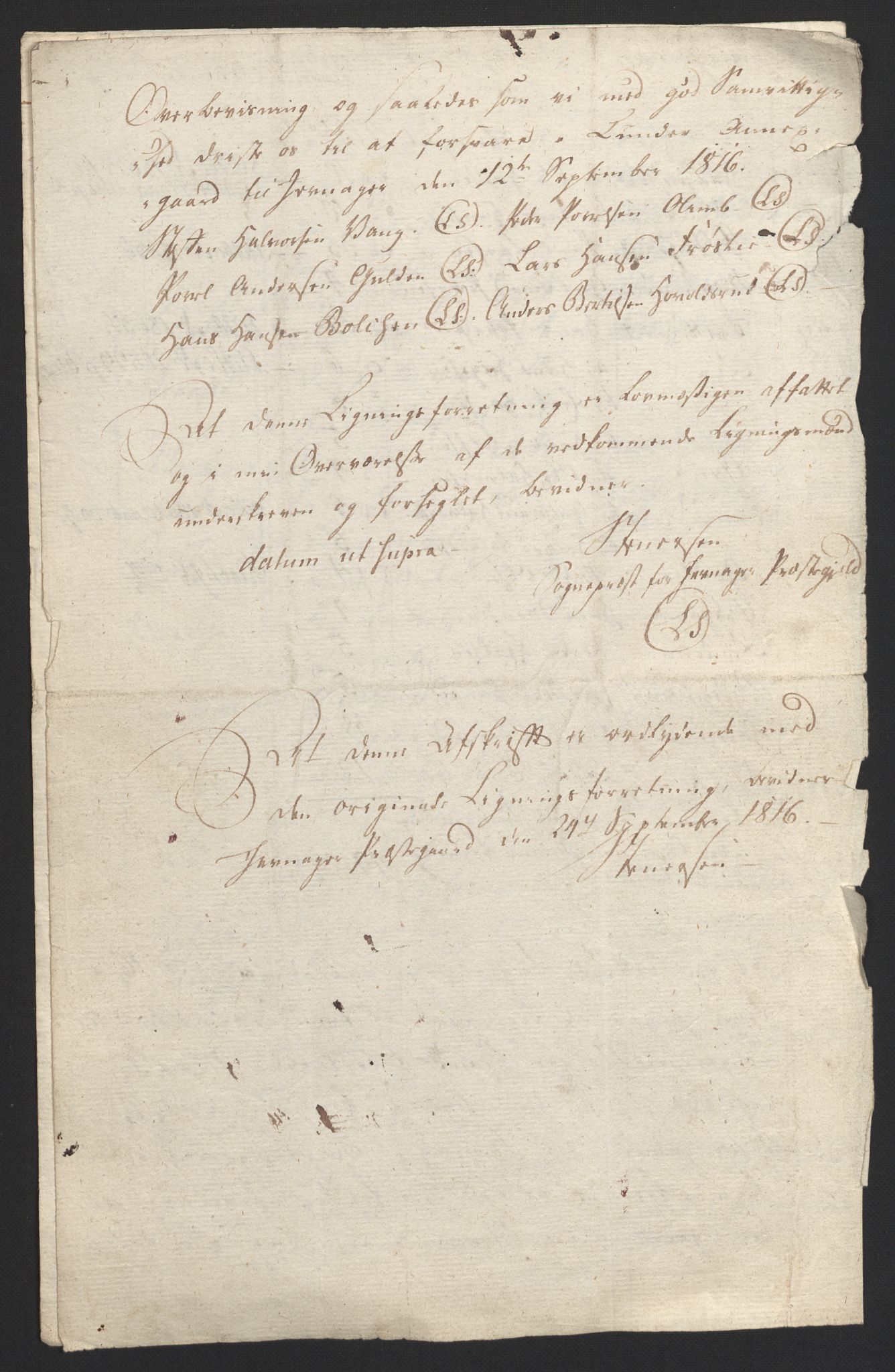 Sølvskatten 1816, NOBA/SOLVSKATTEN/A/L0014: Bind 15: Hadeland og Land fogderi, 1816, p. 50