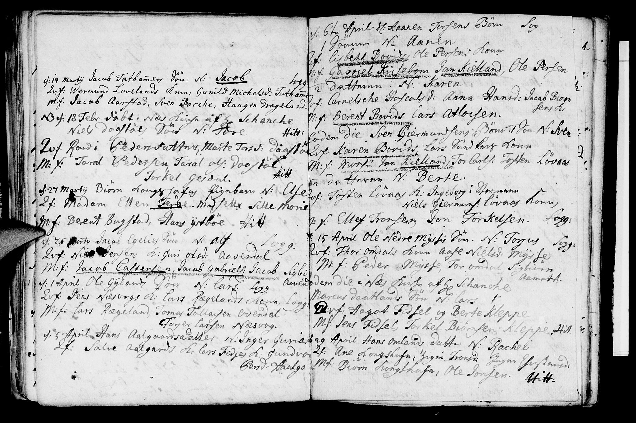 Sokndal sokneprestkontor, AV/SAST-A-101808: Parish register (official) no. A 2, 1740-1743