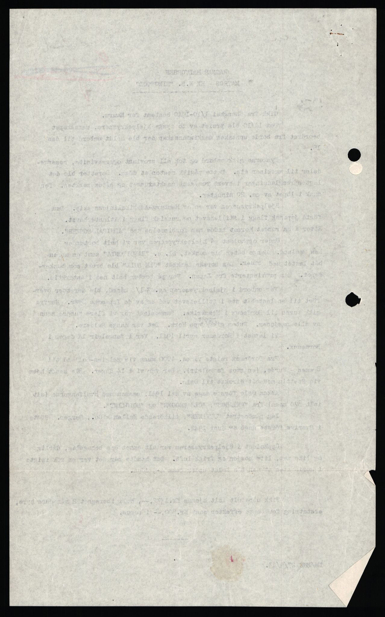 Nortraship London, Central Filing, AV/RA-S-2113/Db/L0503: --, 1940-1946, p. 58