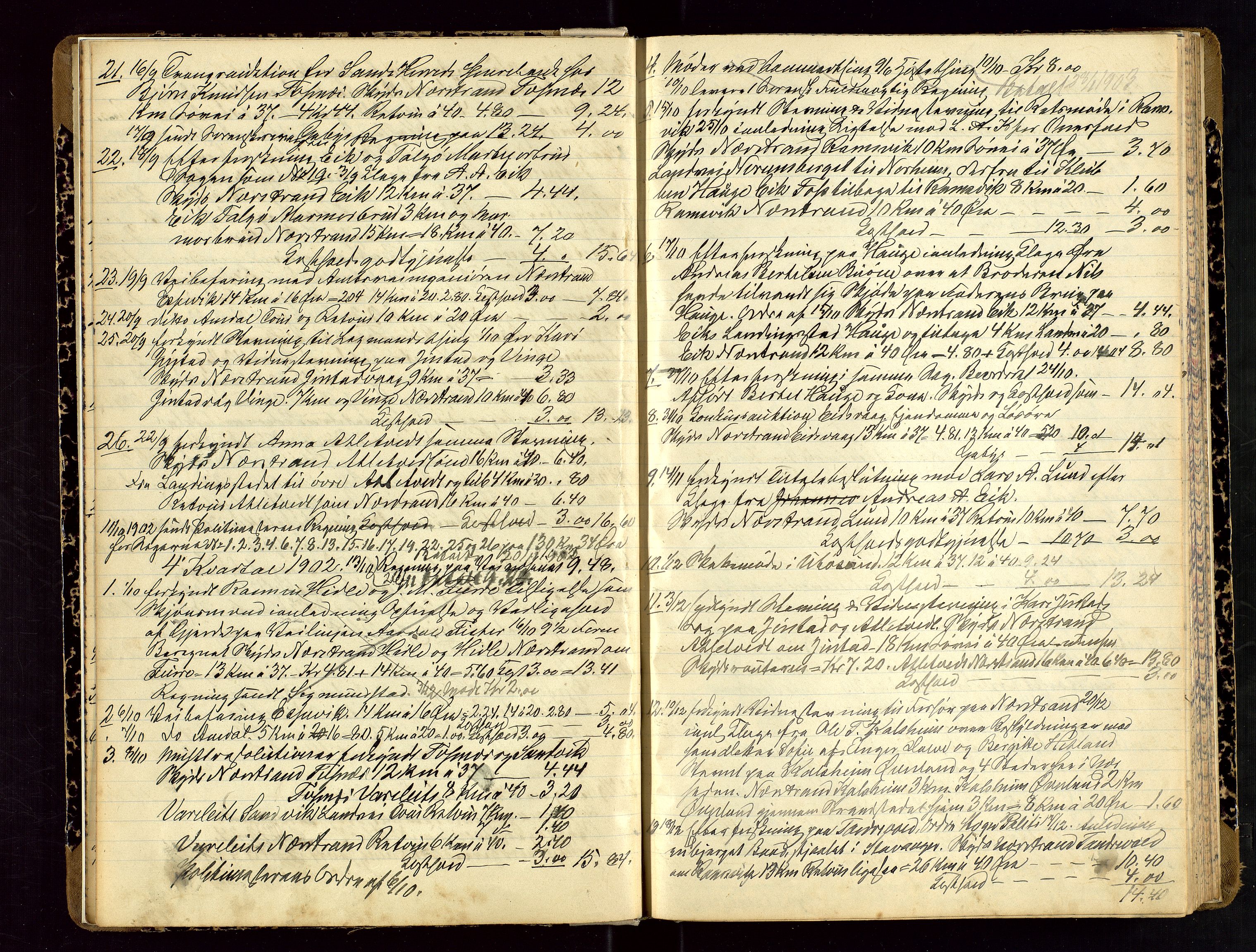 Nedstrand lensmannskontor, AV/SAST-A-100236/Gga/L0002: "Anmeldte Dødsfald Begyndt 1 Januar 1899", 1899-1911