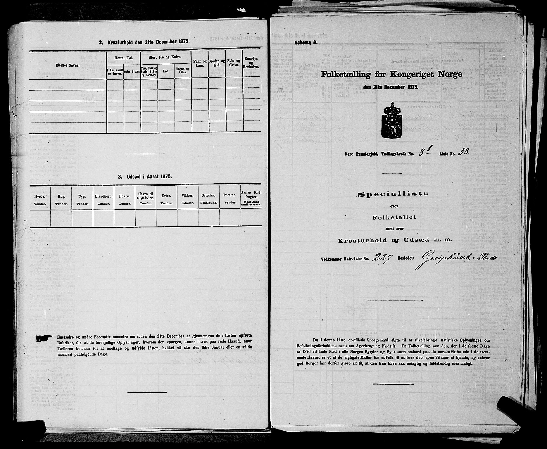 SAKO, 1875 census for 0633P Nore, 1875, p. 1021