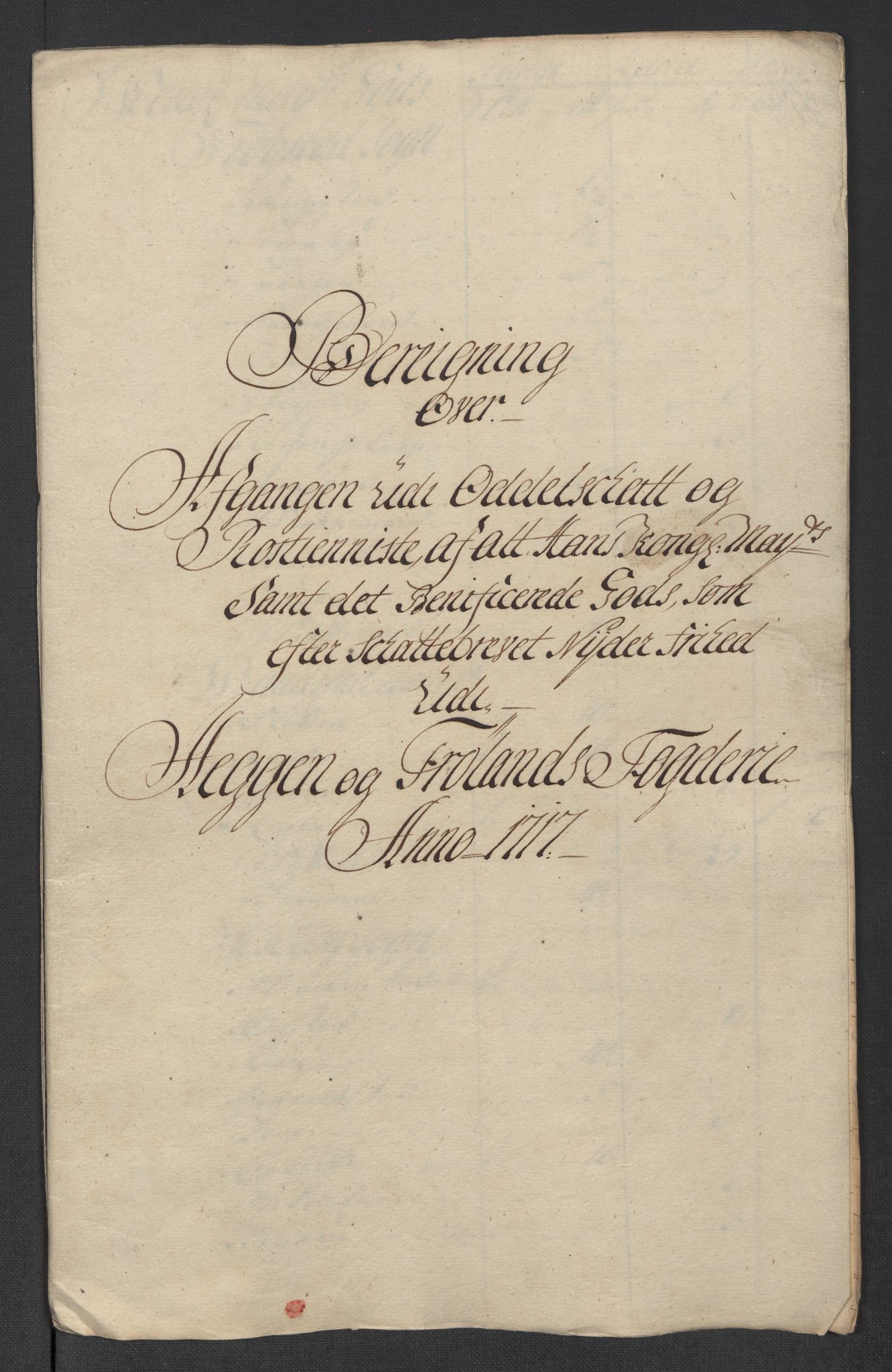 Rentekammeret inntil 1814, Reviderte regnskaper, Fogderegnskap, AV/RA-EA-4092/R07/L0313: Fogderegnskap Rakkestad, Heggen og Frøland, 1717, p. 194