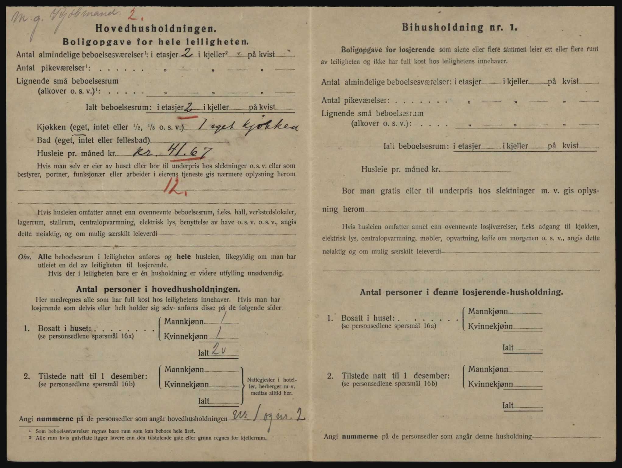 SAO, 1920 census for Drøbak, 1920, p. 1118