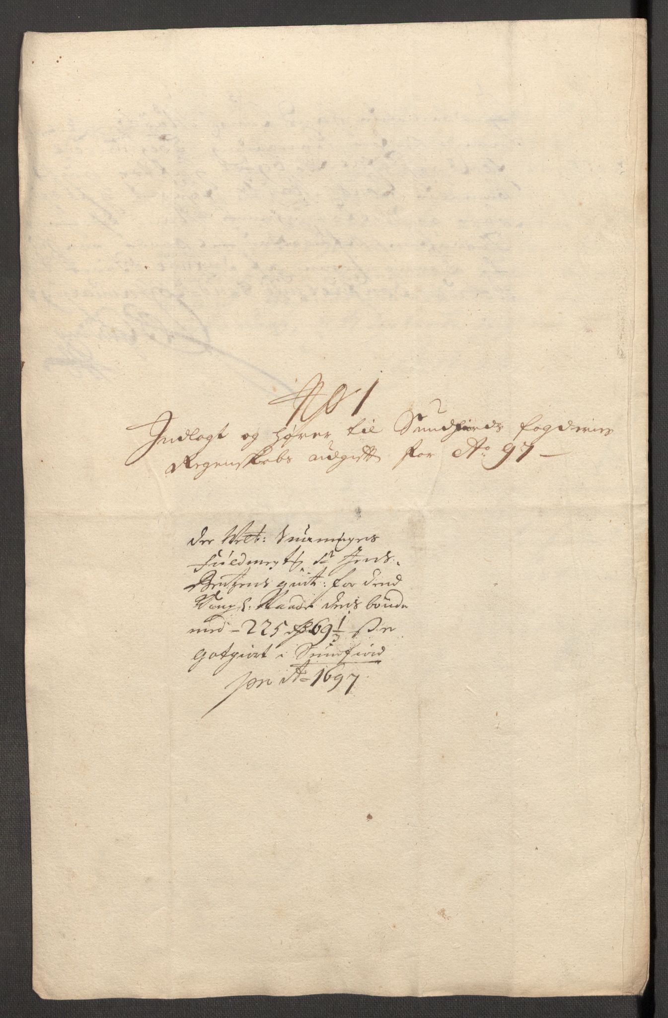 Rentekammeret inntil 1814, Reviderte regnskaper, Fogderegnskap, AV/RA-EA-4092/R53/L3423: Fogderegnskap Sunn- og Nordfjord, 1697-1698, p. 150