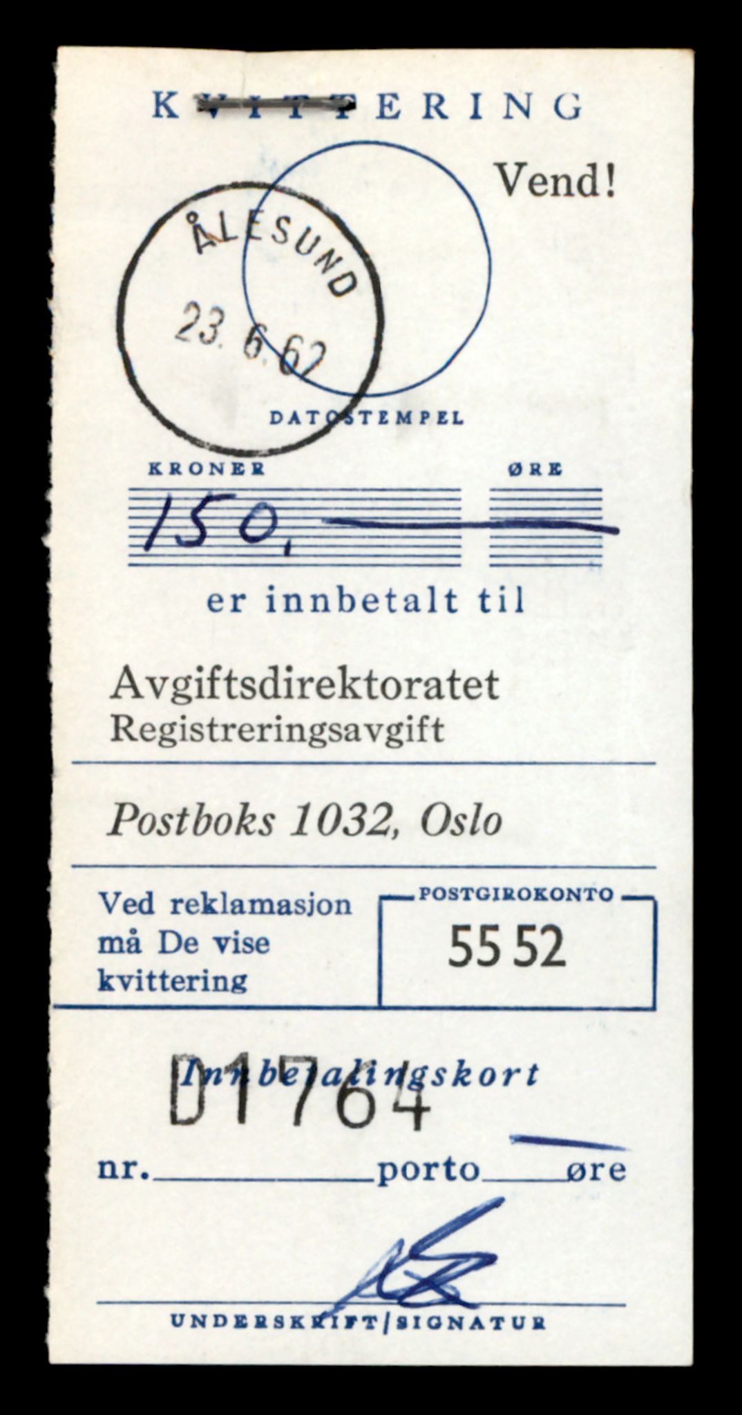 Møre og Romsdal vegkontor - Ålesund trafikkstasjon, SAT/A-4099/F/Fe/L0009: Registreringskort for kjøretøy T 896 - T 1049, 1927-1998, p. 1409