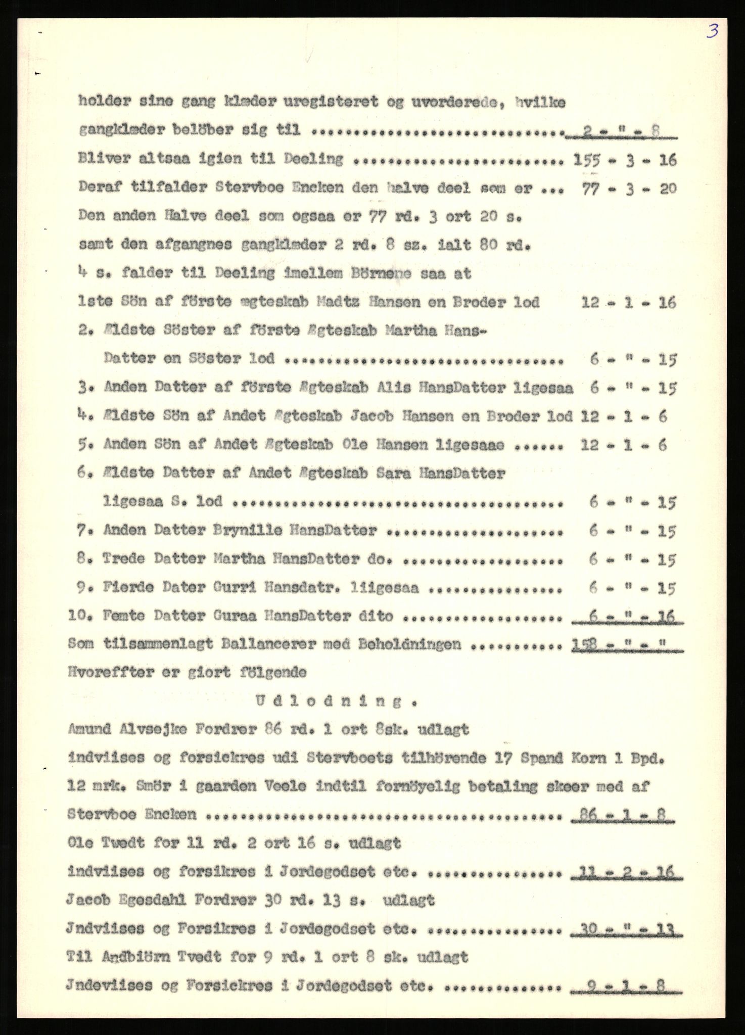 Statsarkivet i Stavanger, AV/SAST-A-101971/03/Y/Yj/L0093: Avskrifter sortert etter gårdsnavn: Valle - Vestre, 1750-1930, p. 433