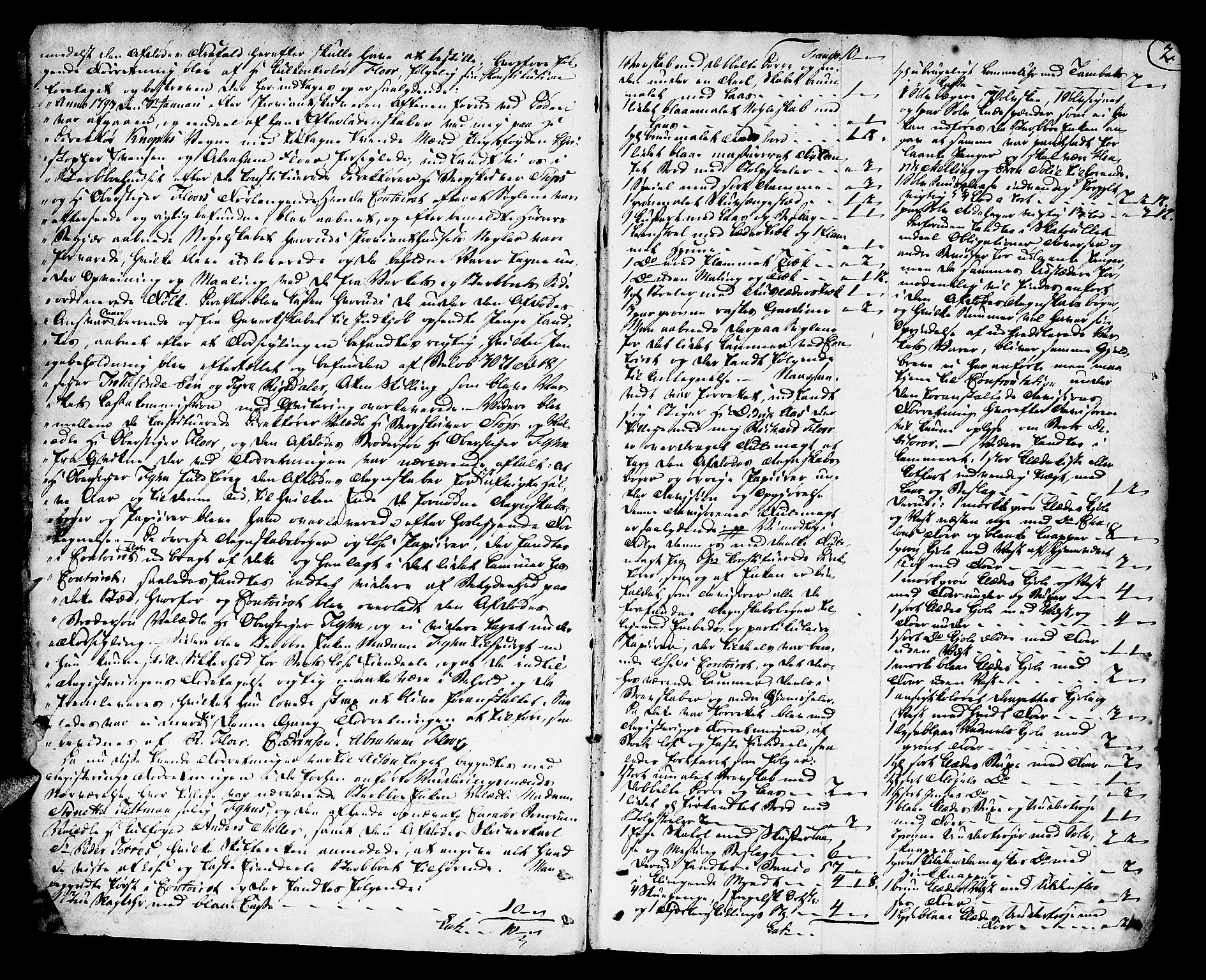 Røros Bergrett, AV/SAT-A-0024/3/3A/L0007: Skifteprotokoll, 1797-1813, p. 1b-2a