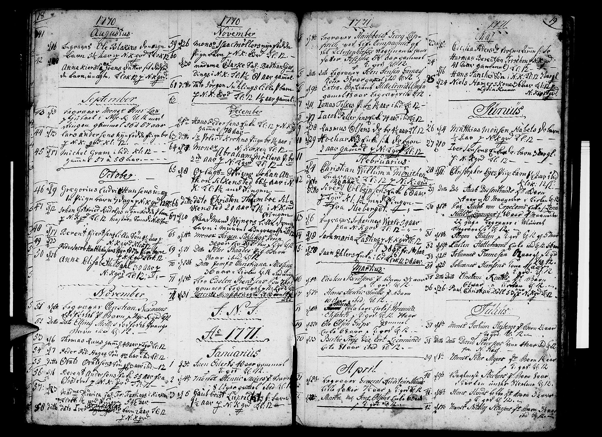Nykirken Sokneprestembete, SAB/A-77101/H/Haa/L0010: Parish register (official) no. A 10, 1759-1775, p. 32